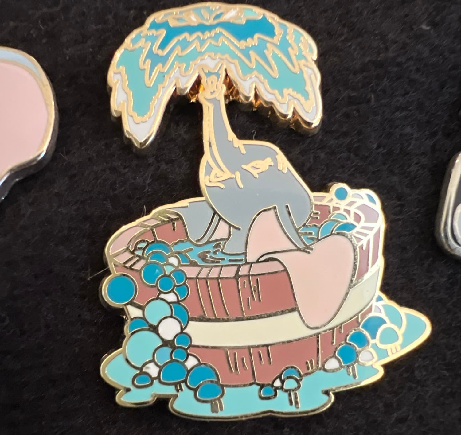 Dumbo in Bathtub front