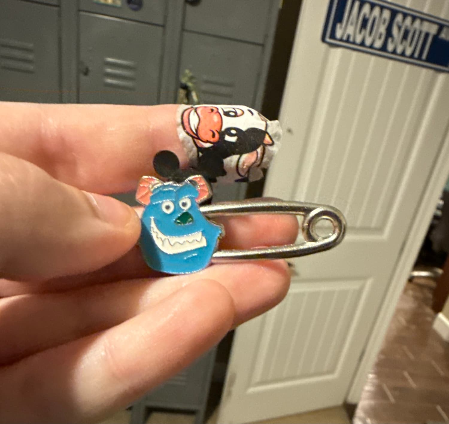 Disney 2013 Hidden Mickey Sulley Monsters Inc “Smiling” Pin 3 of 5