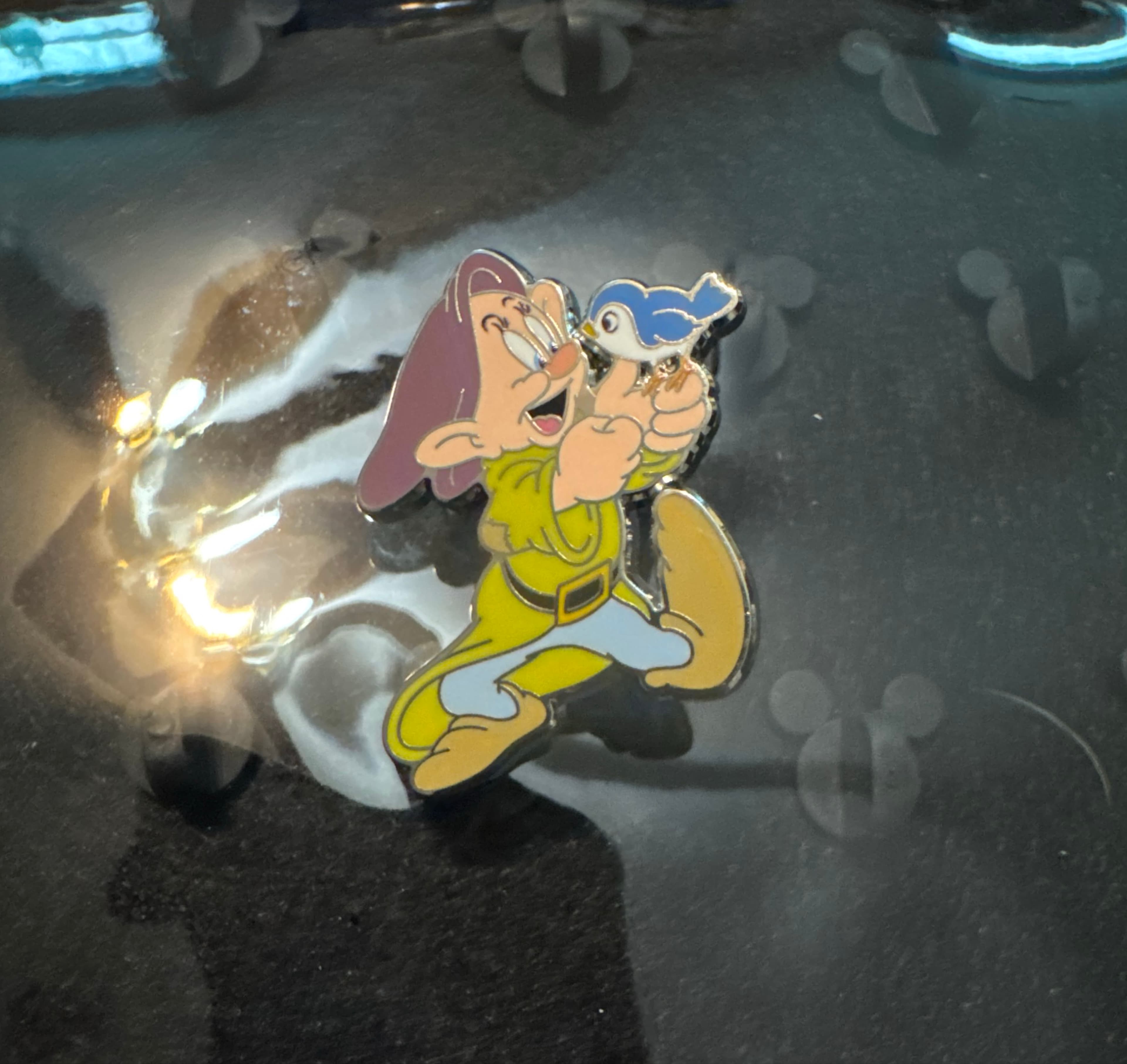 Dopey with Bird - Snow White and the Seven Dwarfs