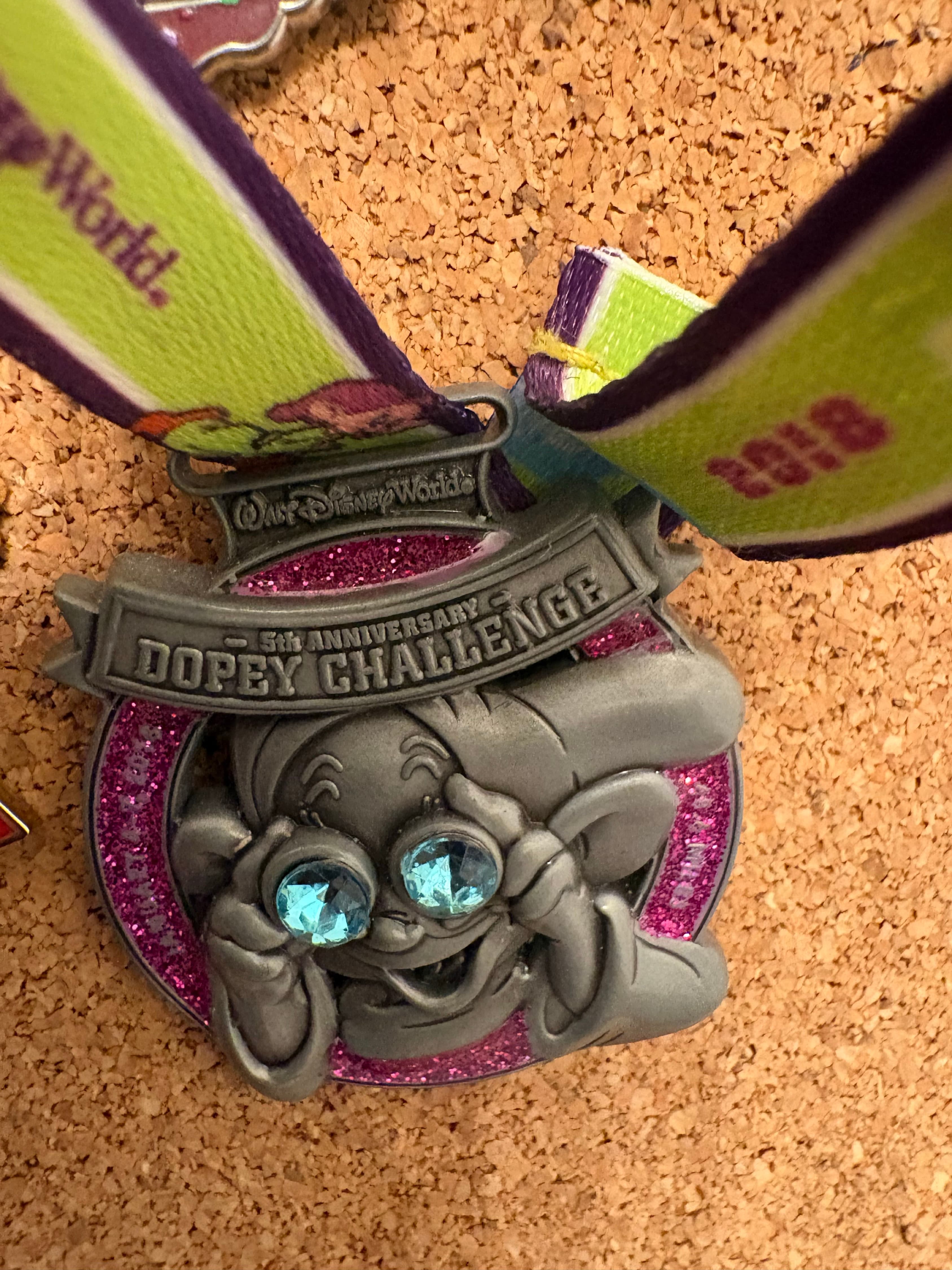 Dopey 5th Anniversary Challenge 48.6 Miles - runDisney Walt Disney World Marathon Weekend 2018 front