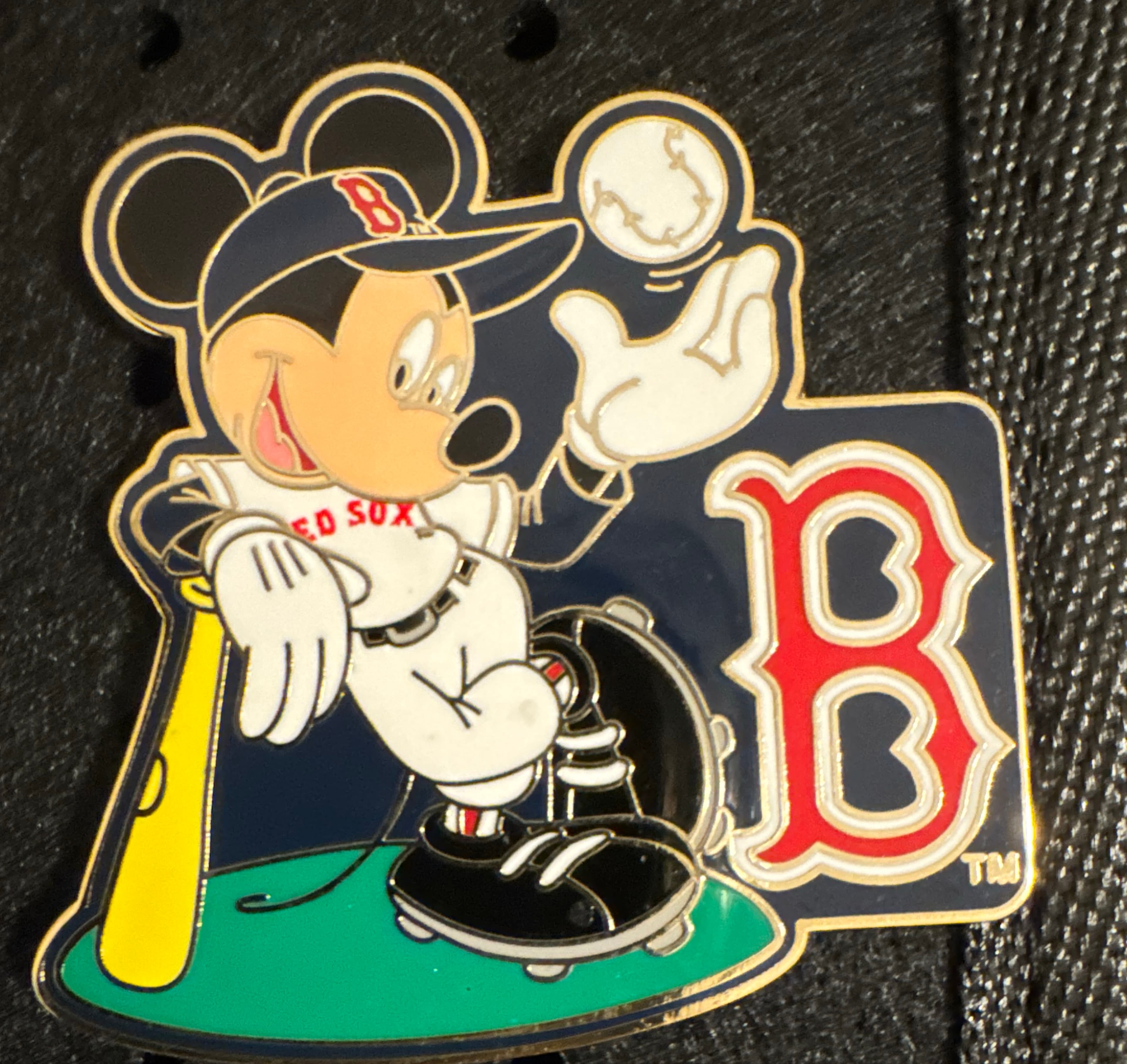 Mickey Mouse - Major League Baseball Player - Boston Red Sox
