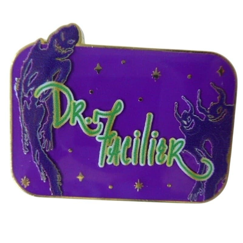 Villain Signature Name Mystery Pin