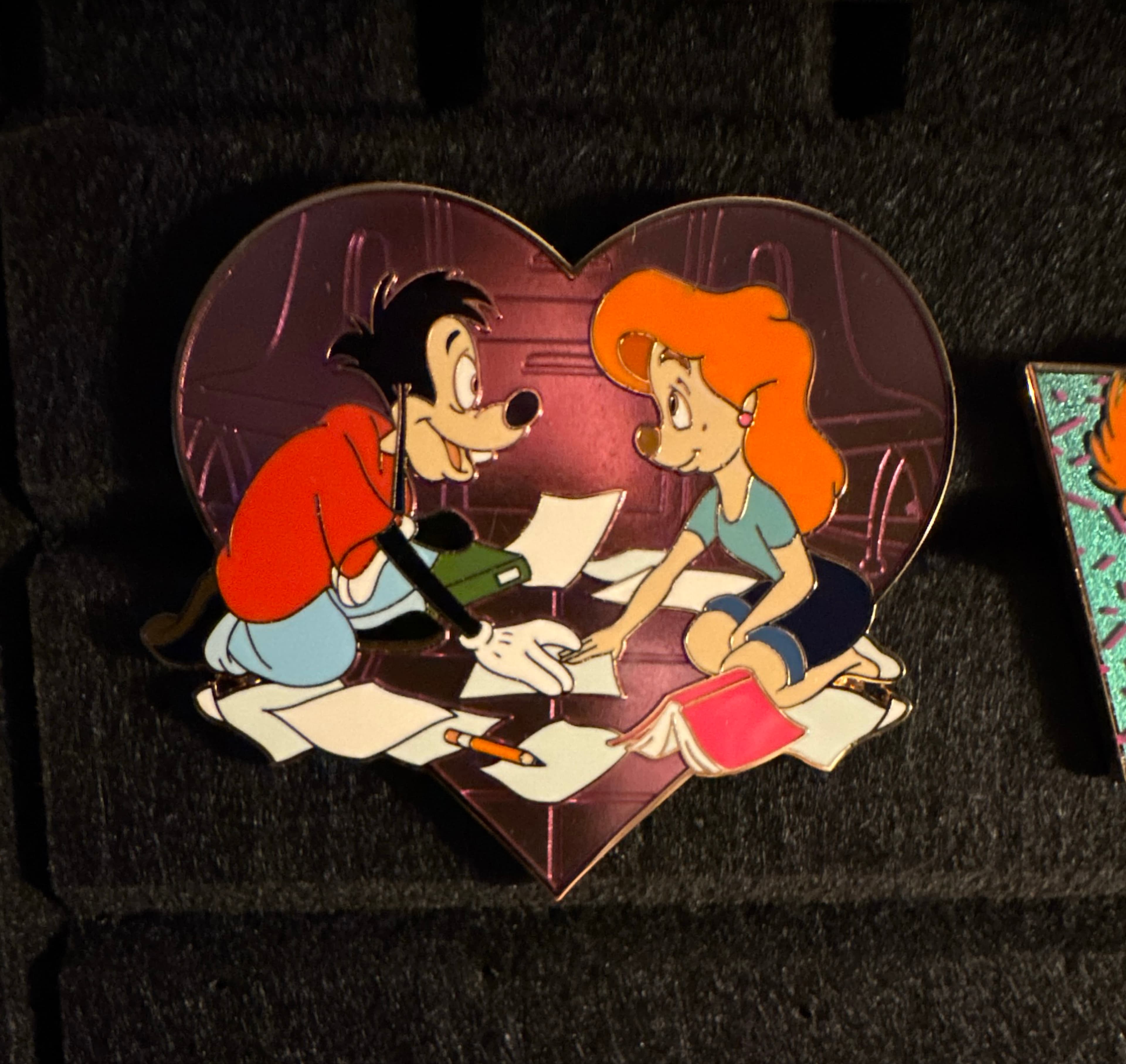 WDI - Max and Roxanne - Heart - Goofy Movie - 30th Anniversary front