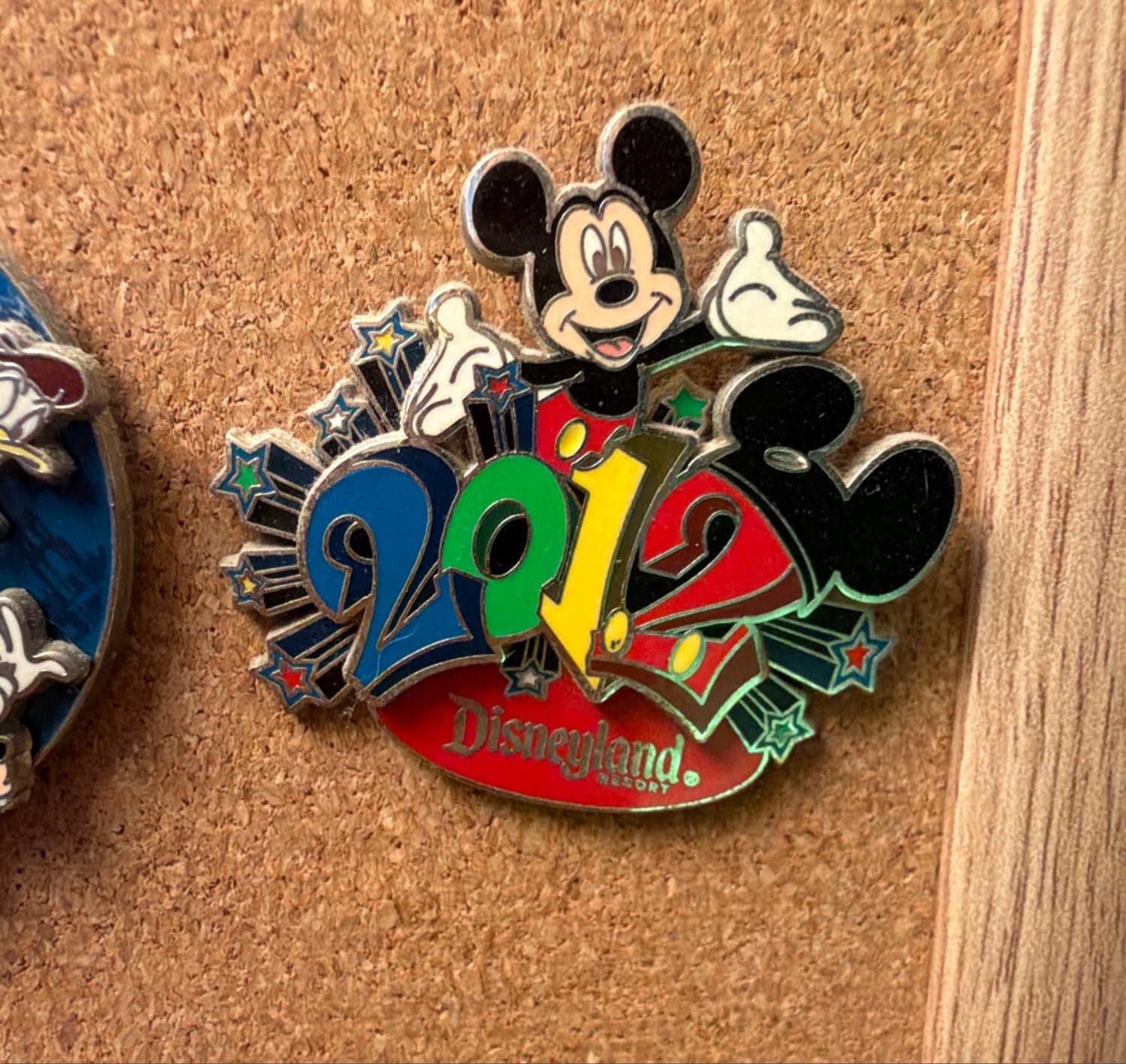 Mickey Mouse 2012 Crest Pin