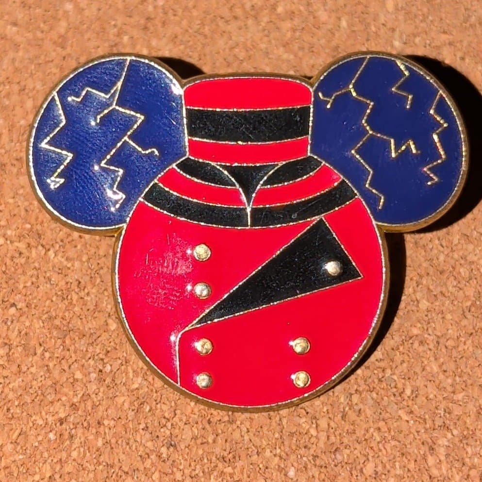 Mickey Mouse Icon - Tower of Terror Bellhop Pin