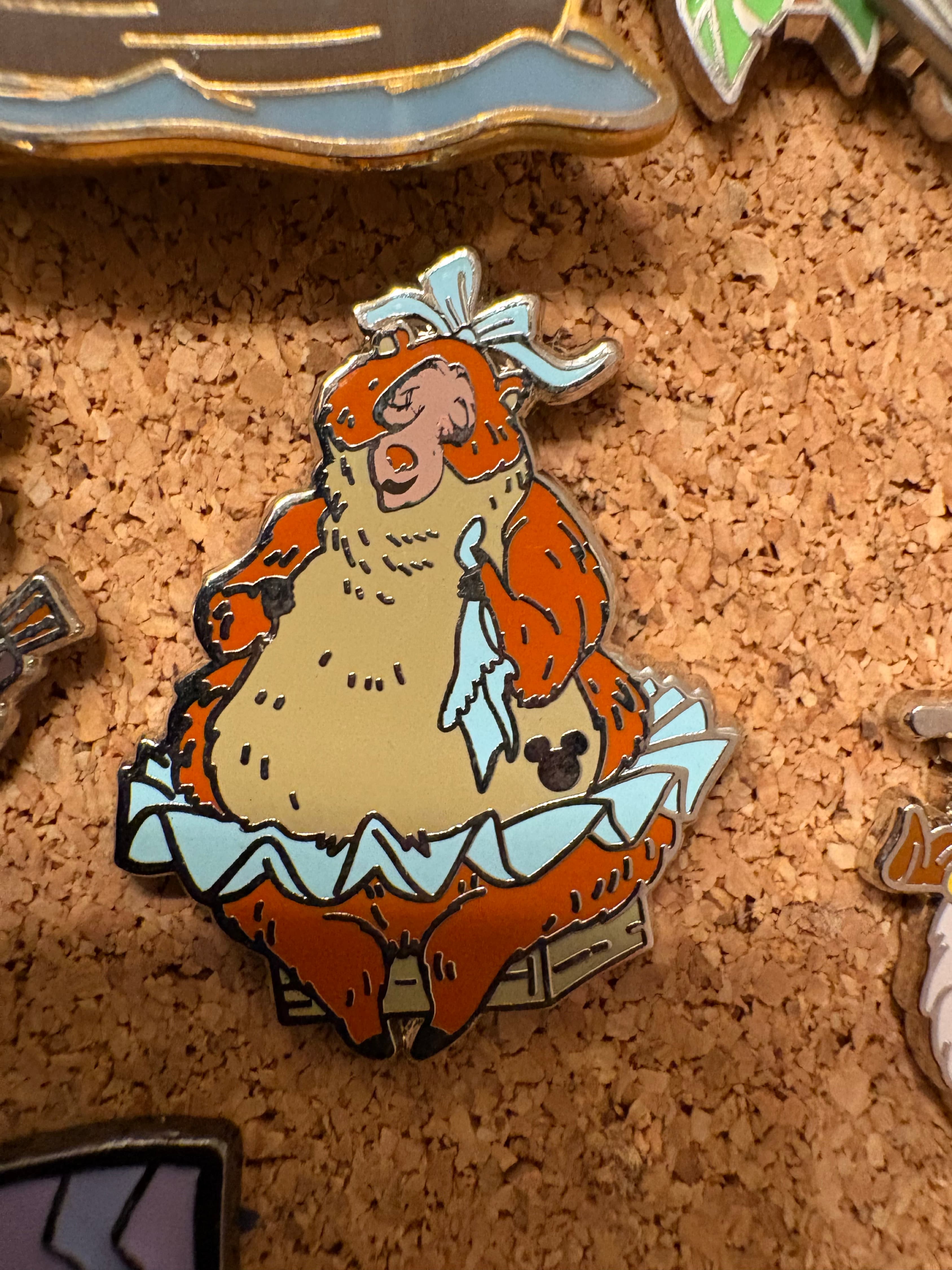 Trixie Hidden Mickey Pin - Country Bear Jamboree (3 of 6)