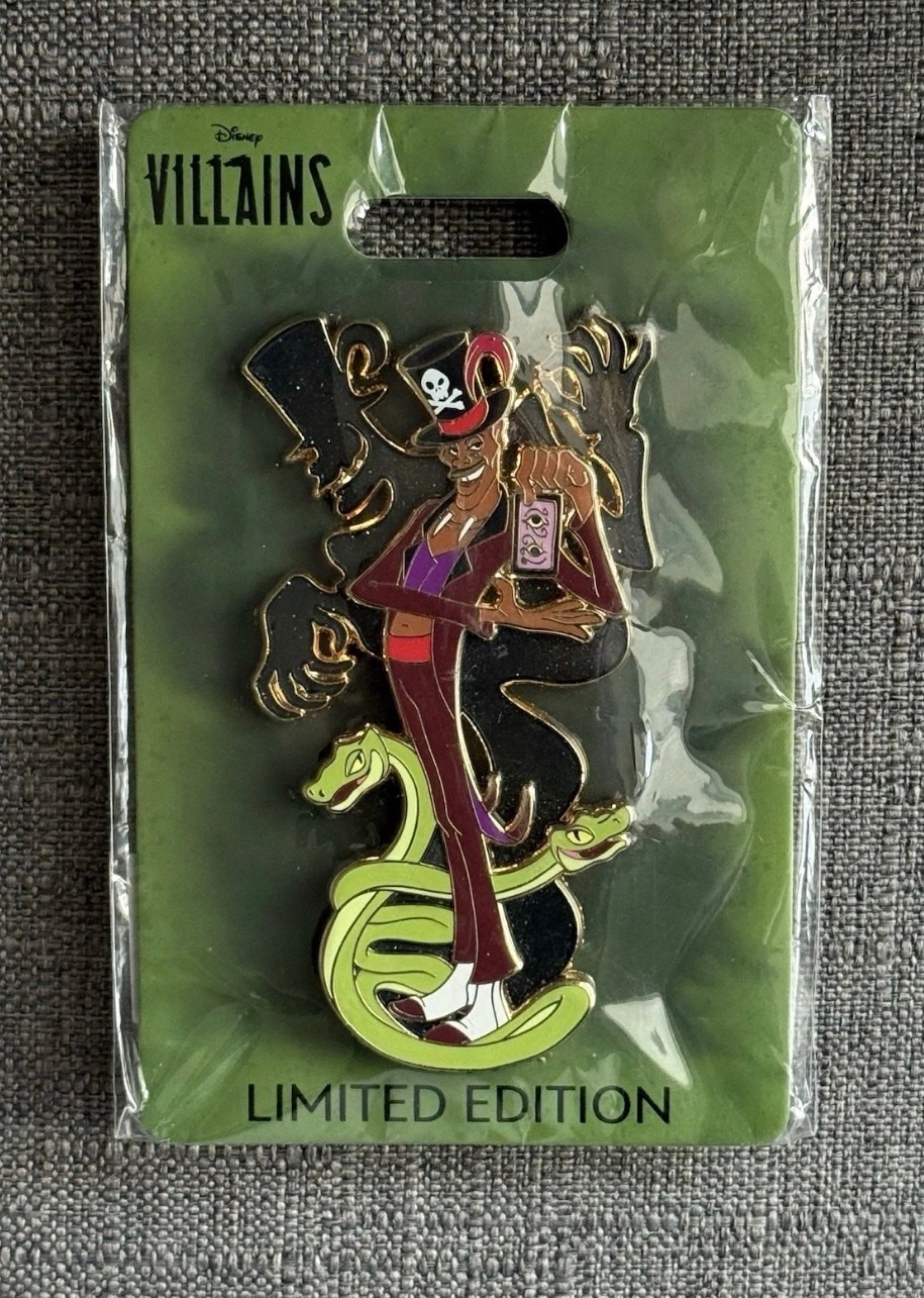 Dr. Facilier Villain Pin - Princess and the Frog - D23 2024 WDI MOG