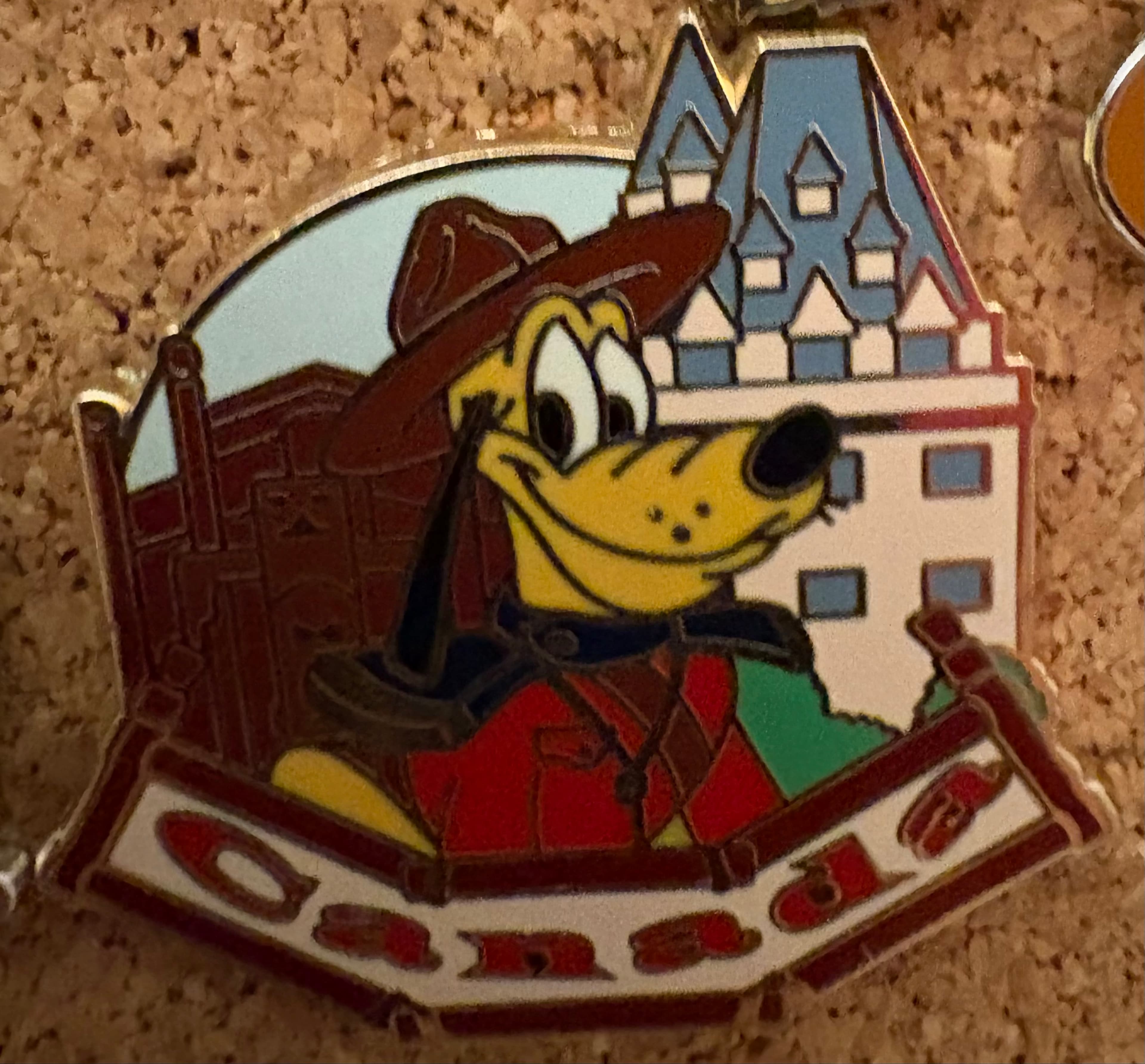 Pluto at the Canada Pavilion - EPCOT World Showcase