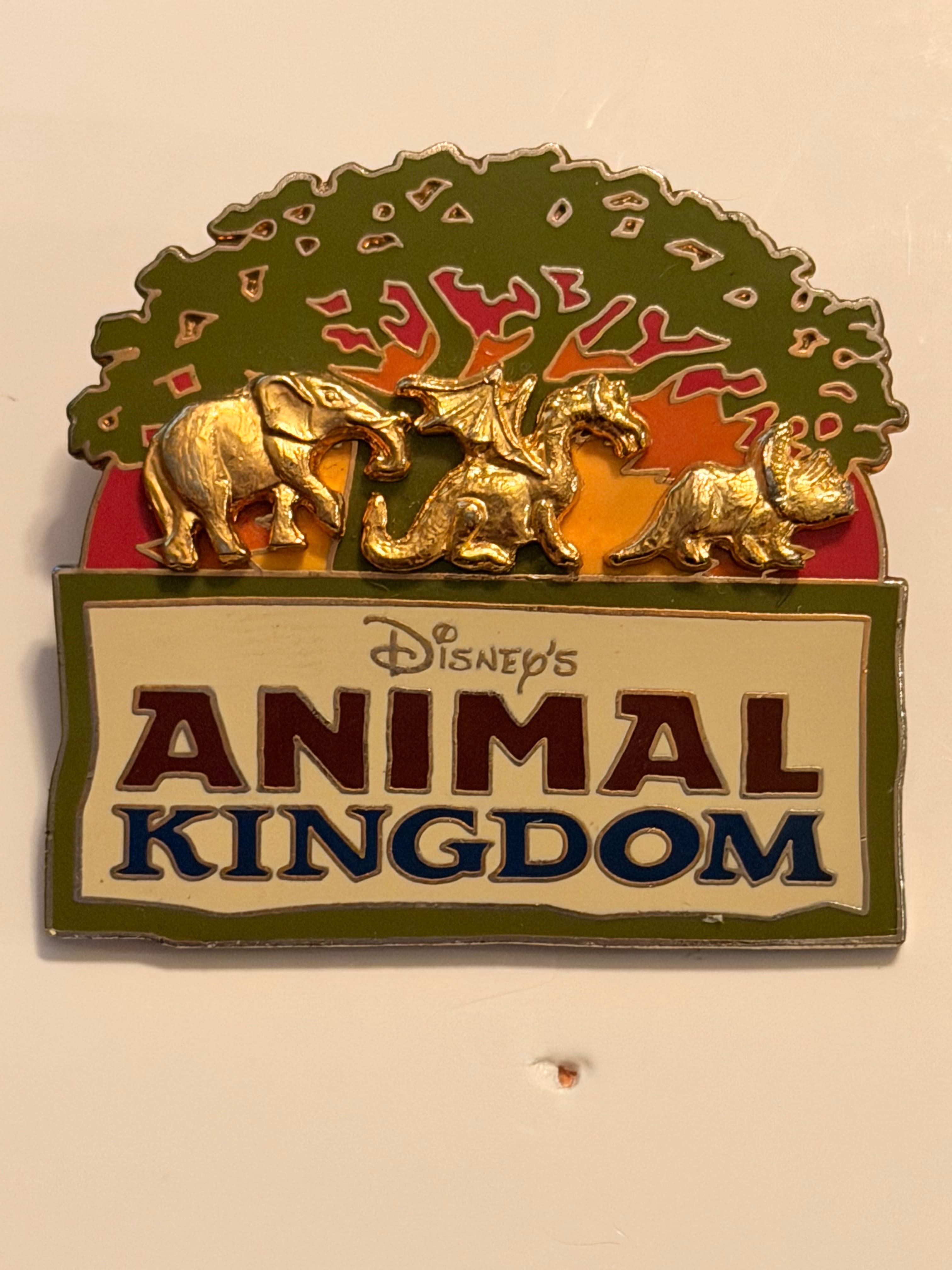 Animal Kingdom Sign Pin