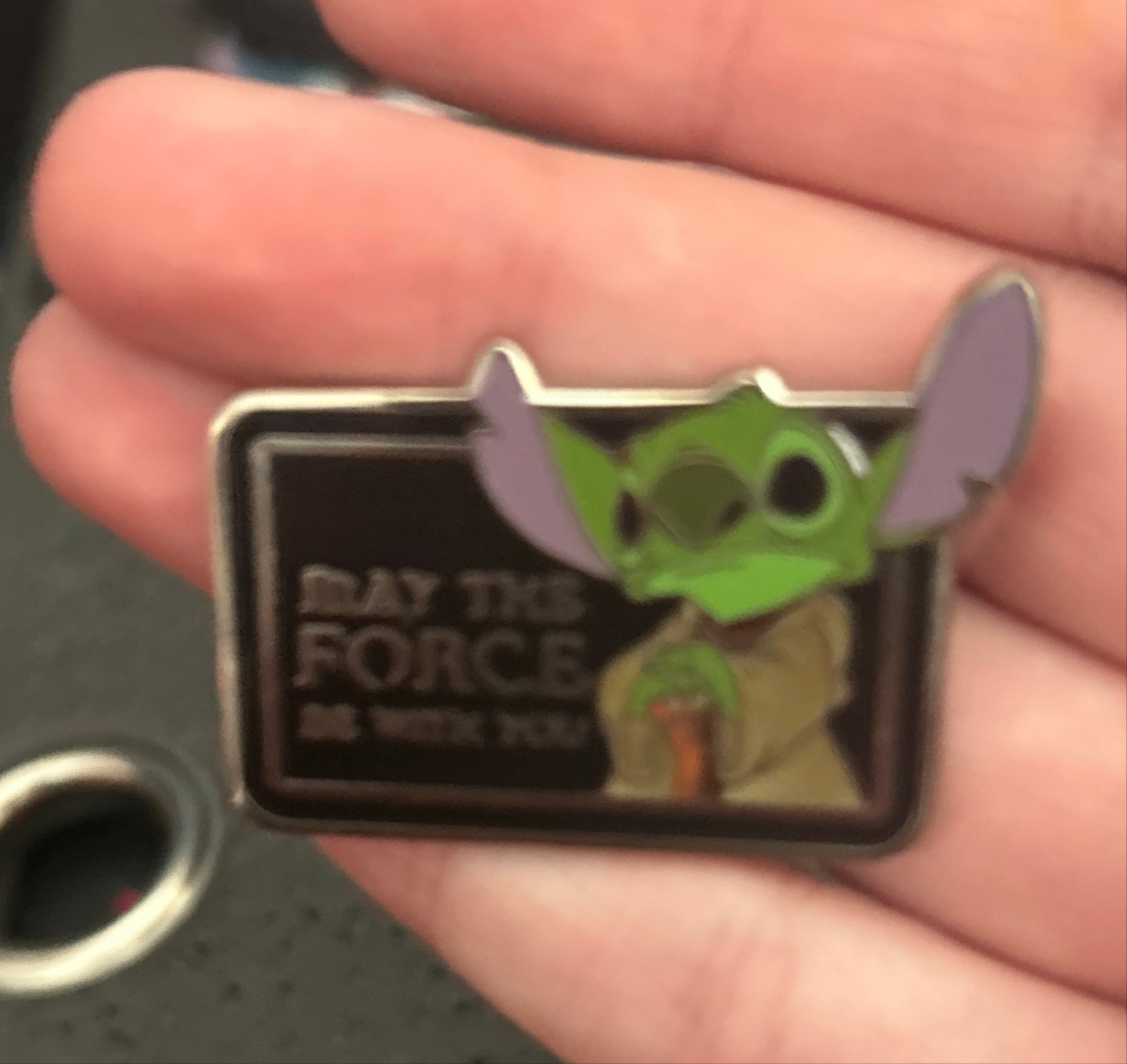 May the force be with you stitch Yoda