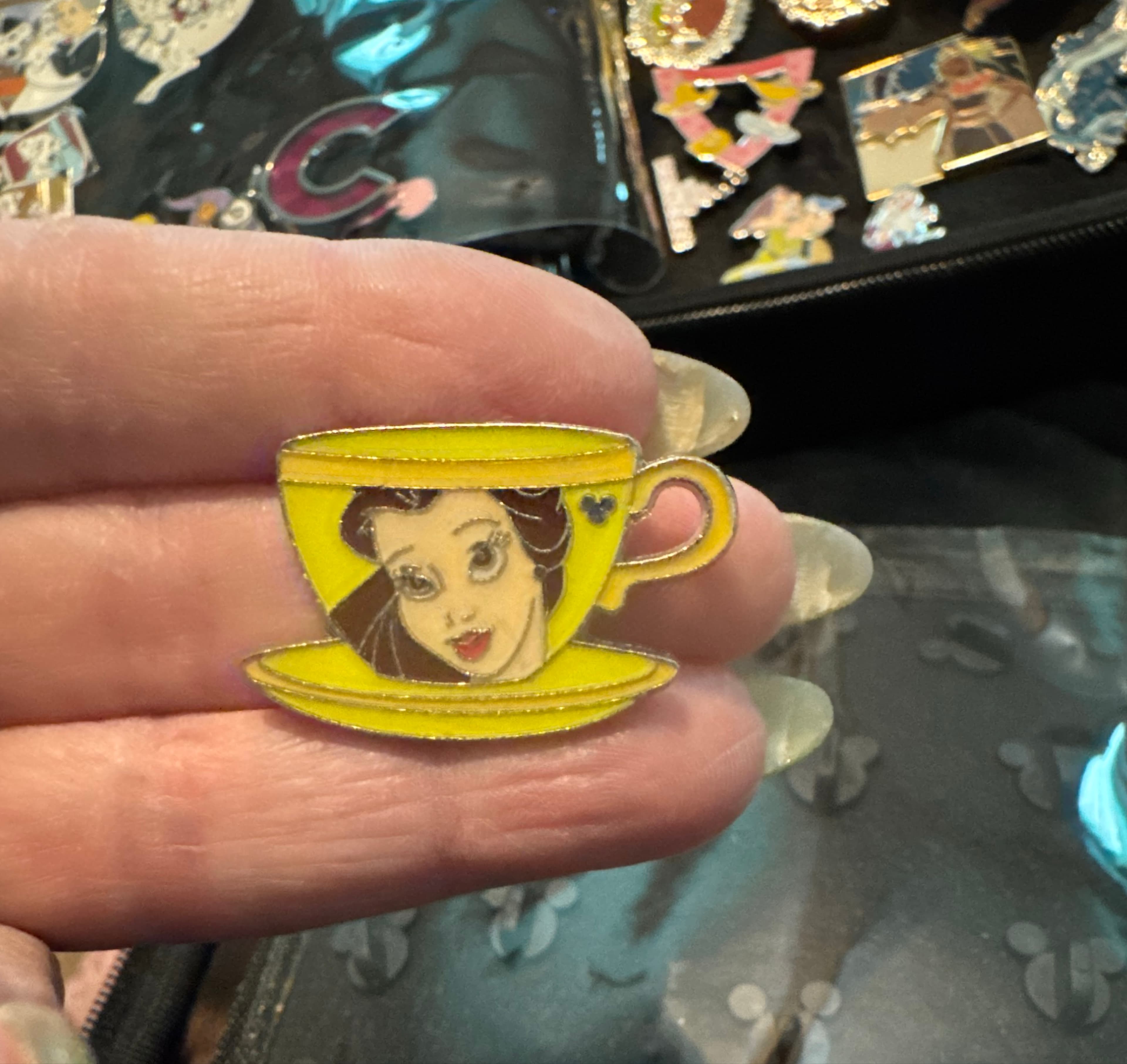 Belle - Princess Tea Cups - Hidden Mickey 2009 front