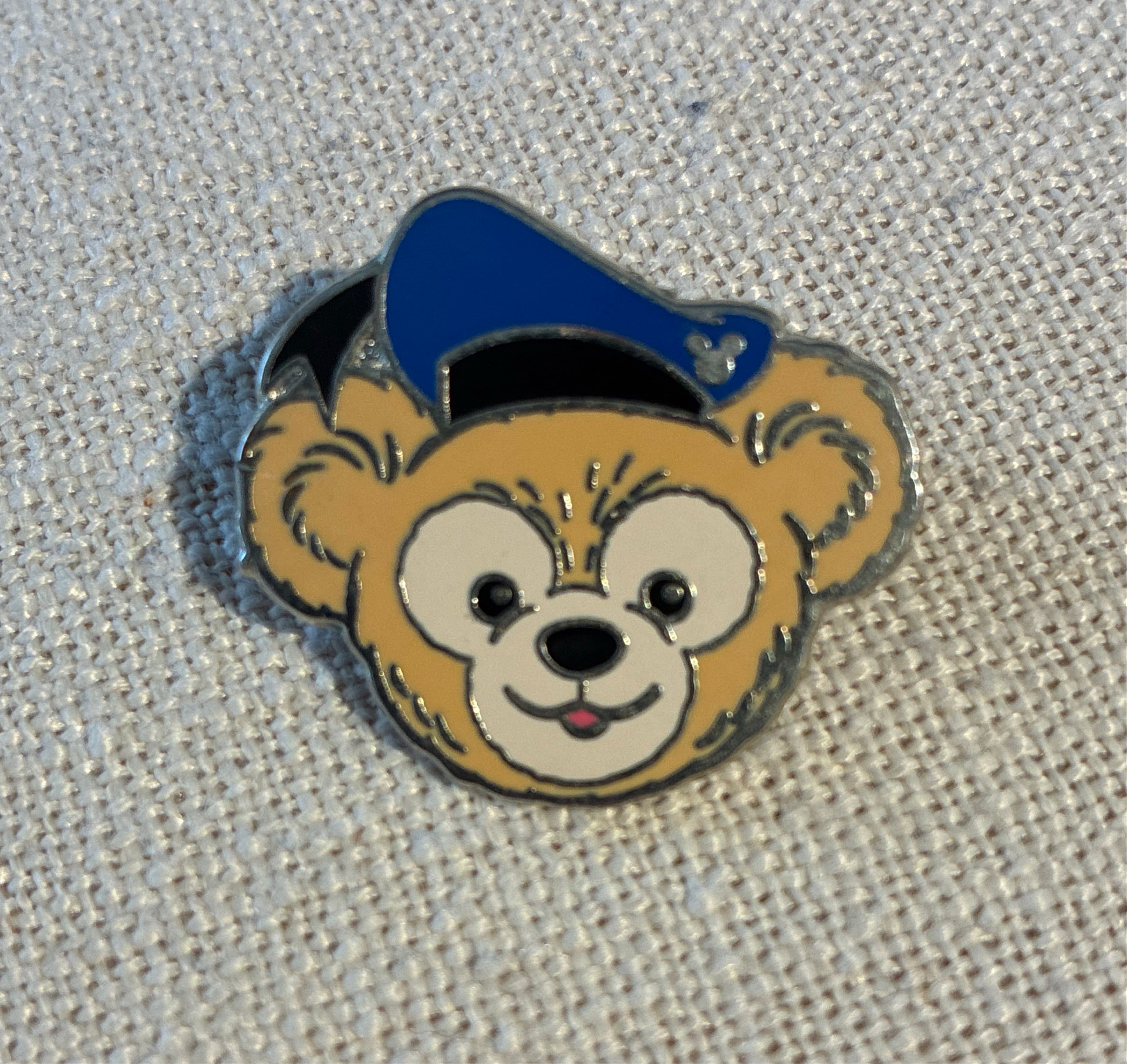 Duffy the Disney Bear in Donald Duck Hat