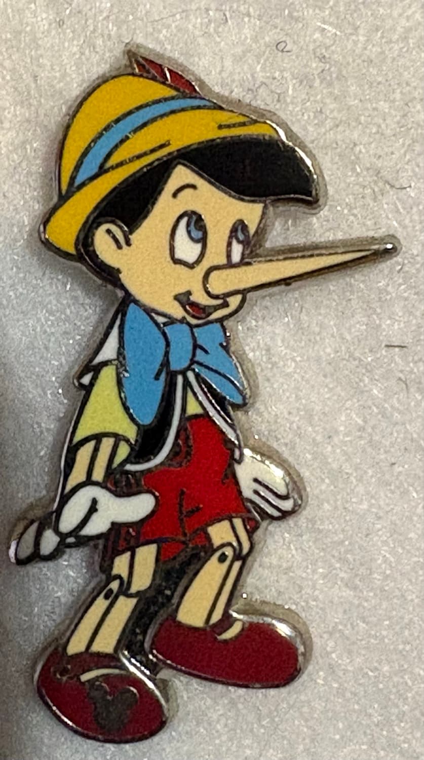 Pinocchio Completer Pin