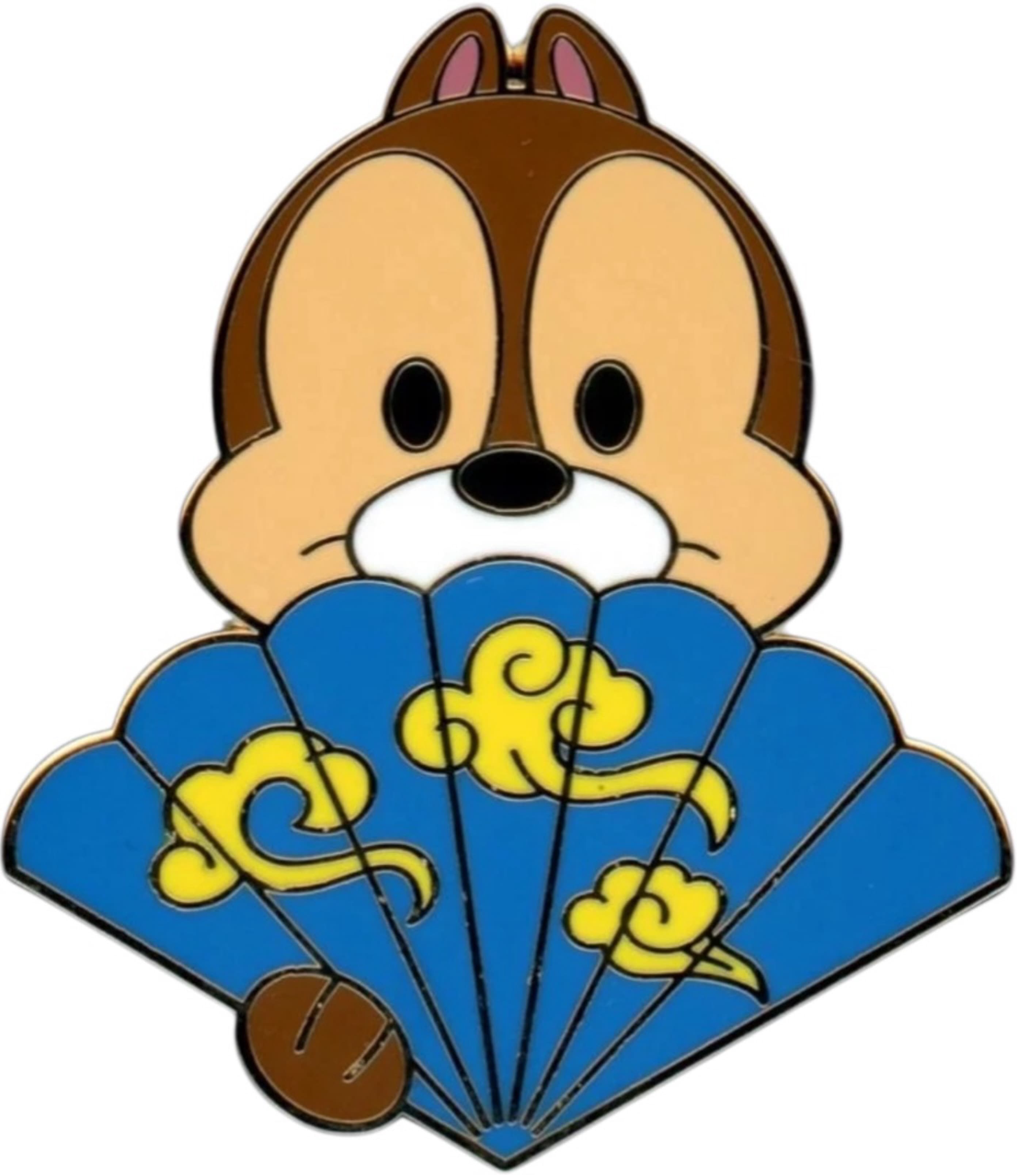 Chip Folding Fan front