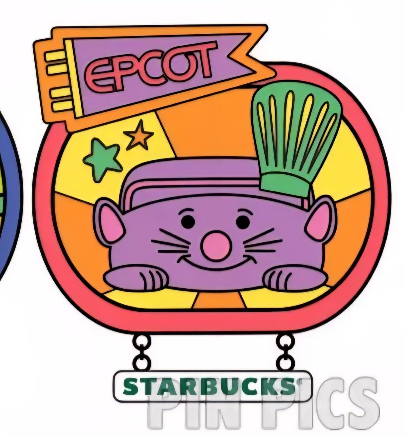 Remy's Ratatouille Adventure Epcot Starbucks Pin