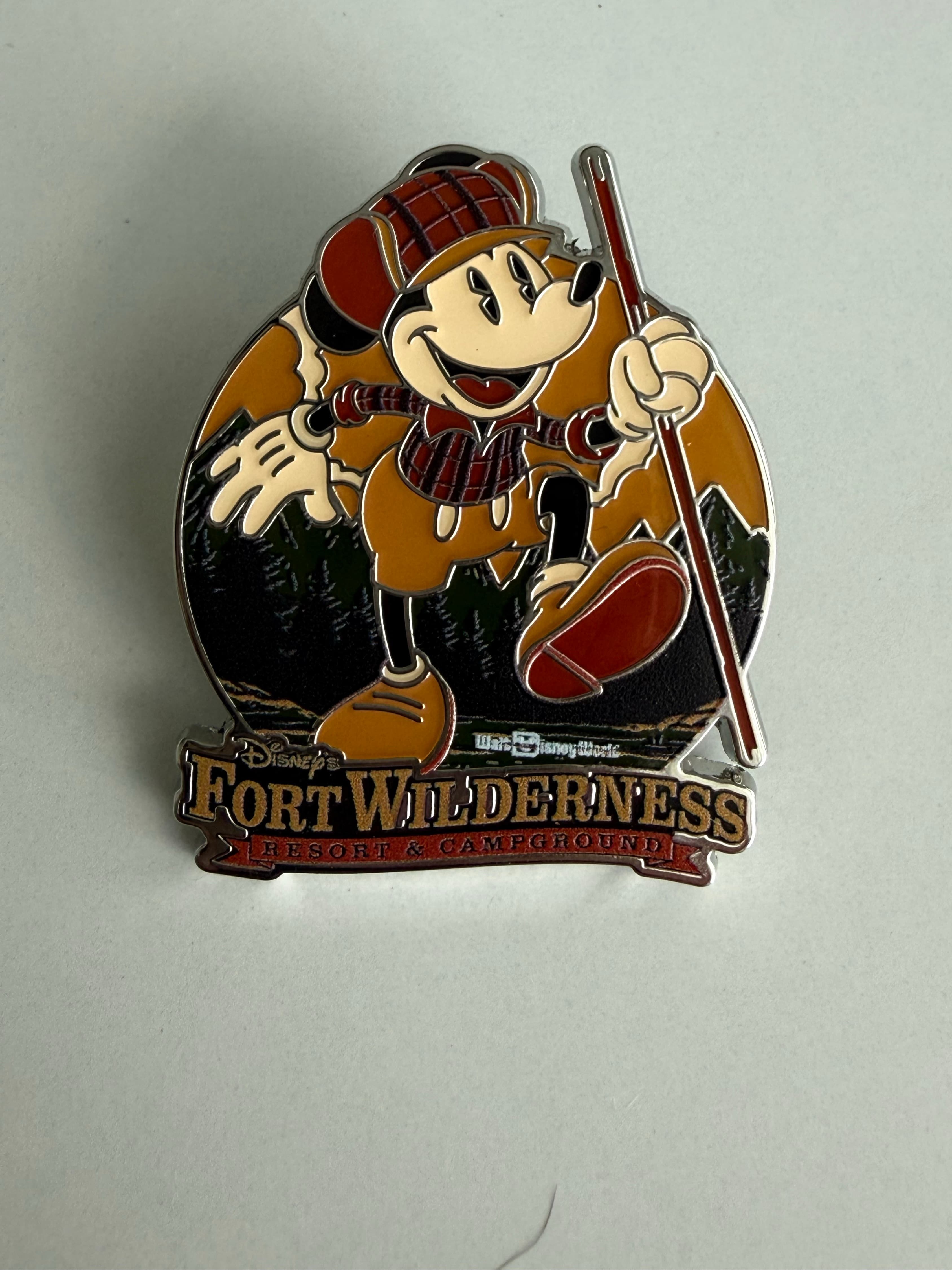 Mickey Mouse Hiking - Fort Wilderness Resort & Campground