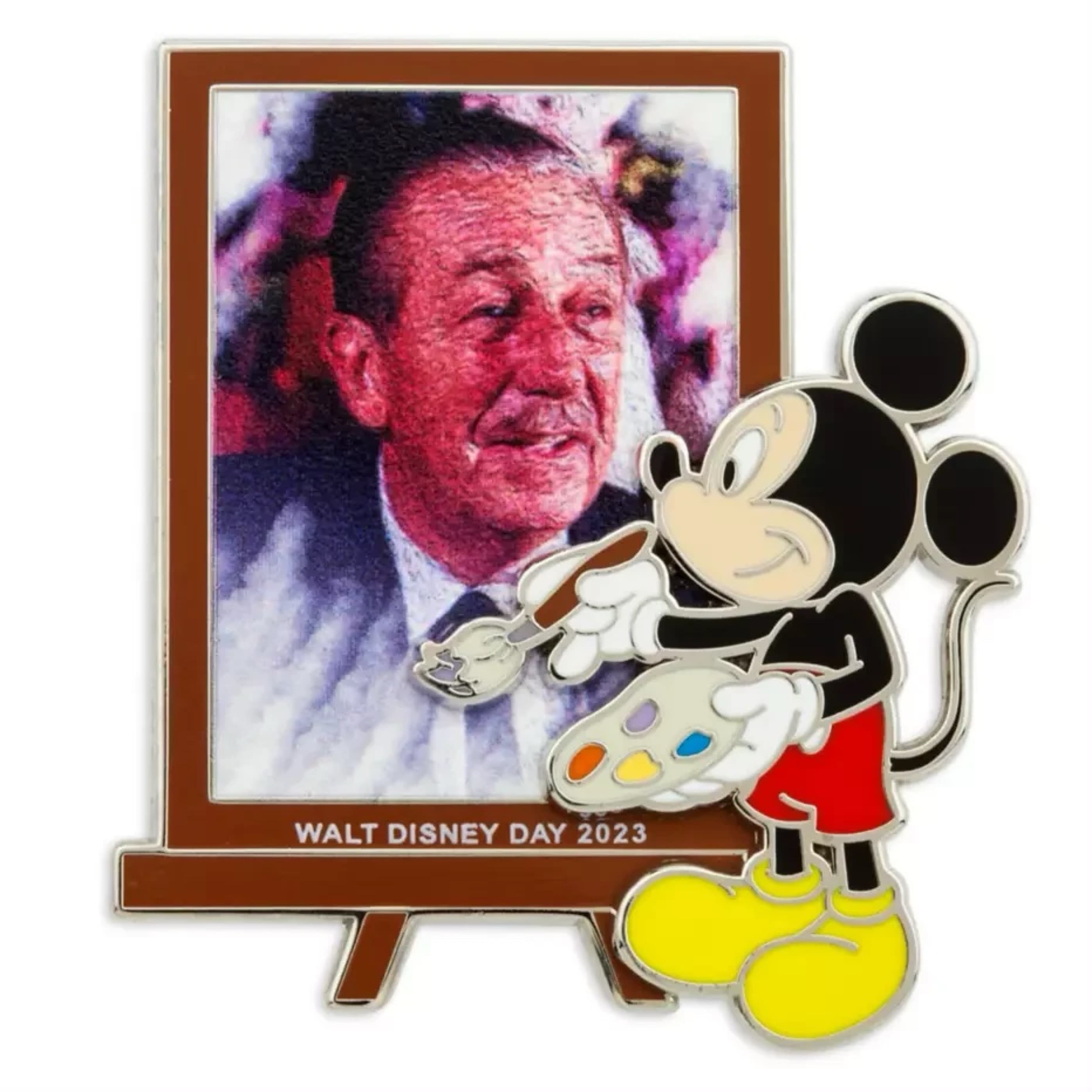 Walt Disney Day 2023 - Mickey Mouse Painting Walt's Portrait front