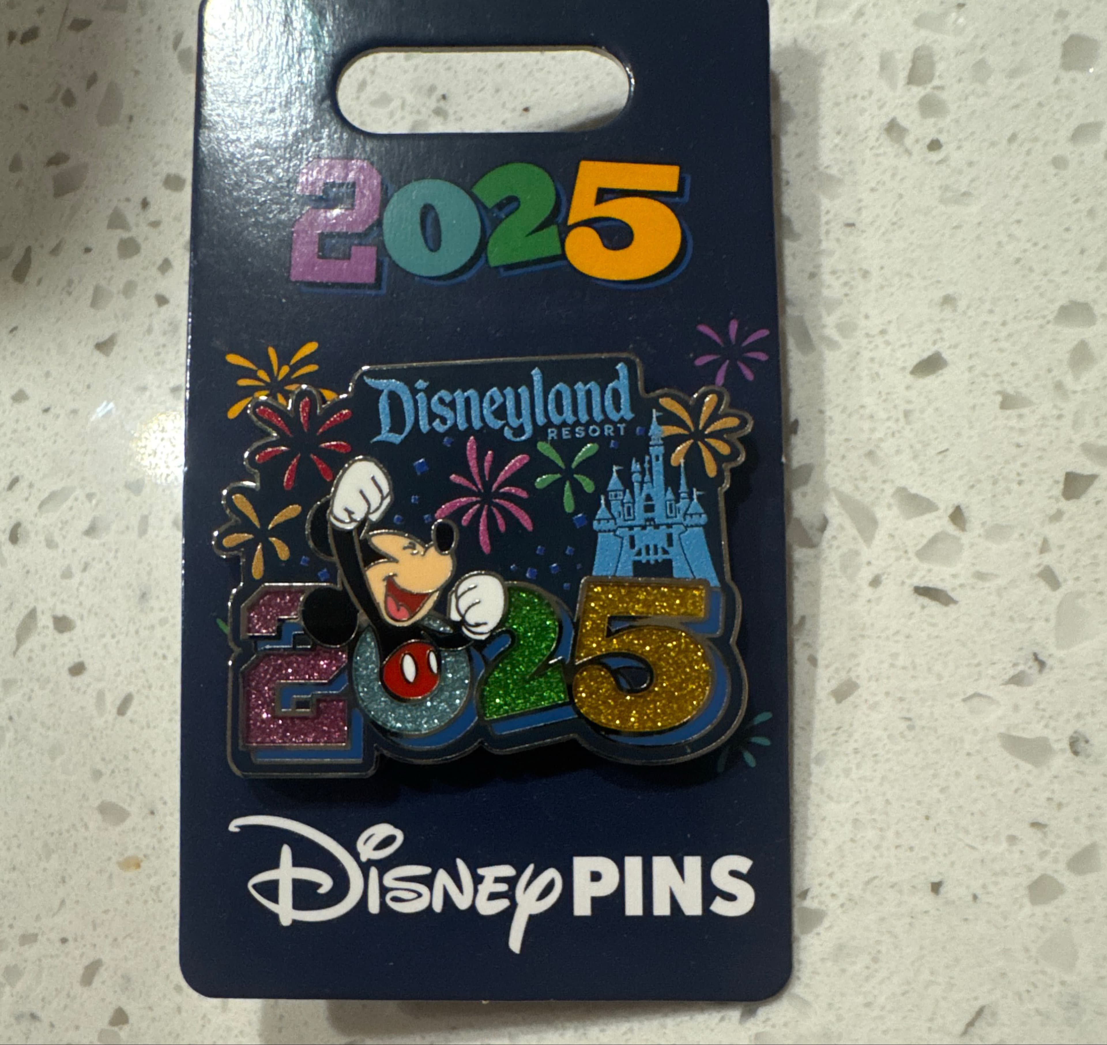 Disney Parks 2025 Disneyland Resort Mickey Mouse Pin