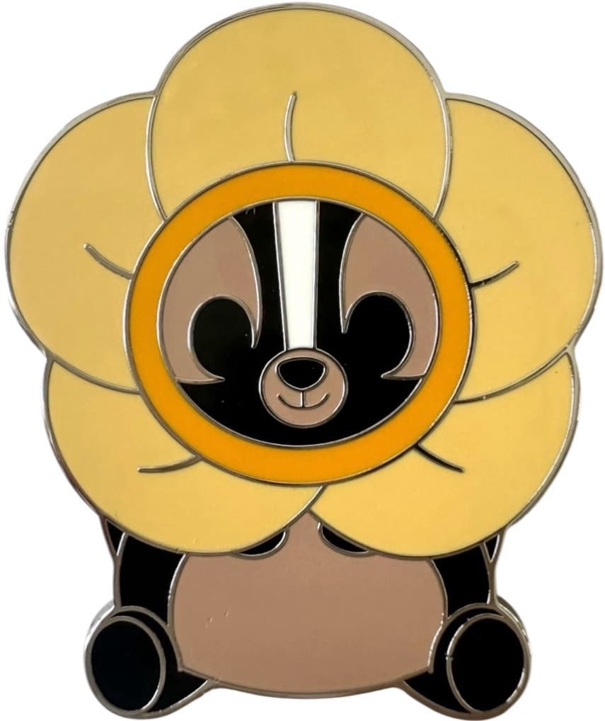Flower the Skunk with Flower Hat