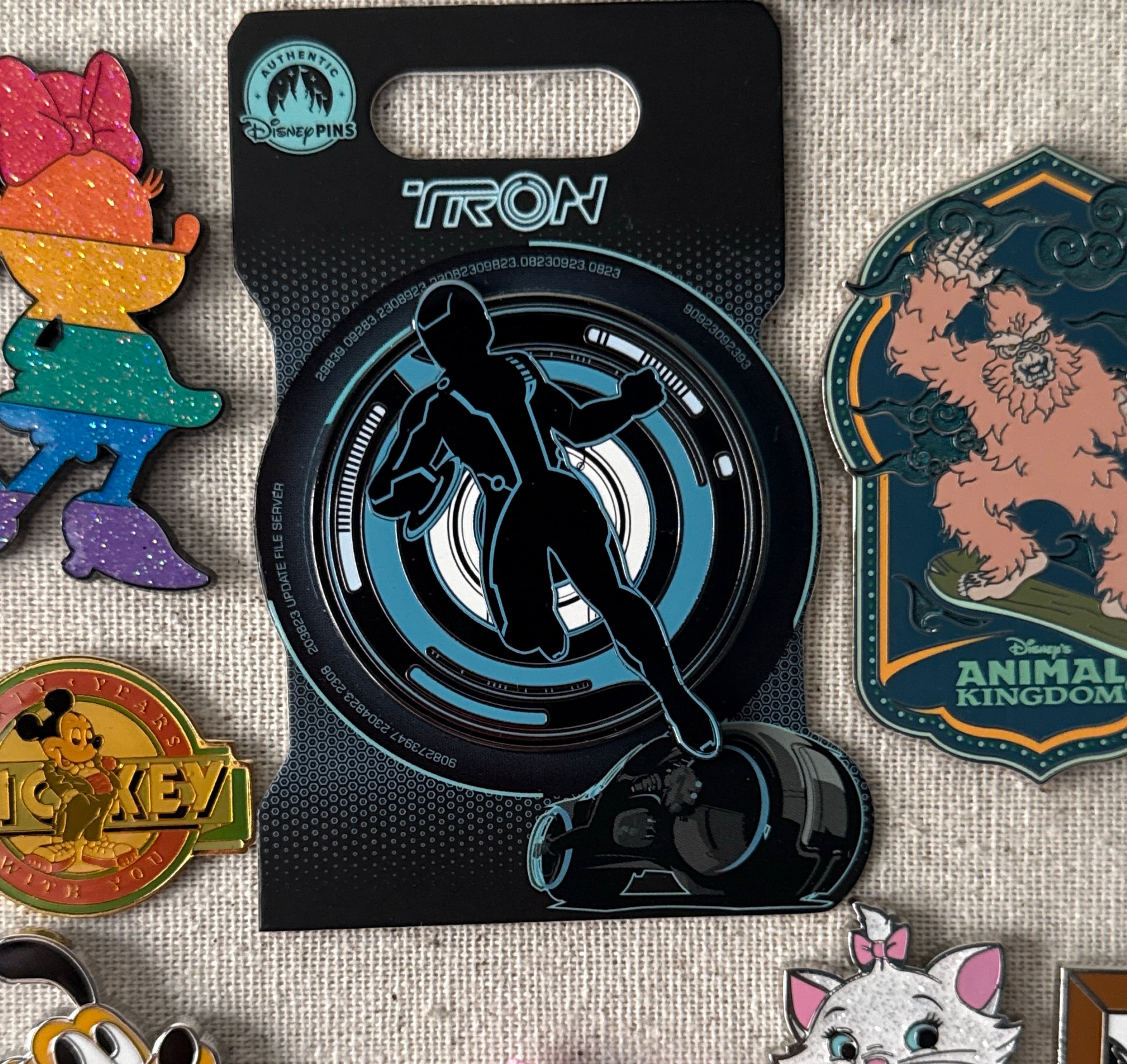 User Jumping with Identity Disc - TRON Lightcycle / Run - Magic Kingdom