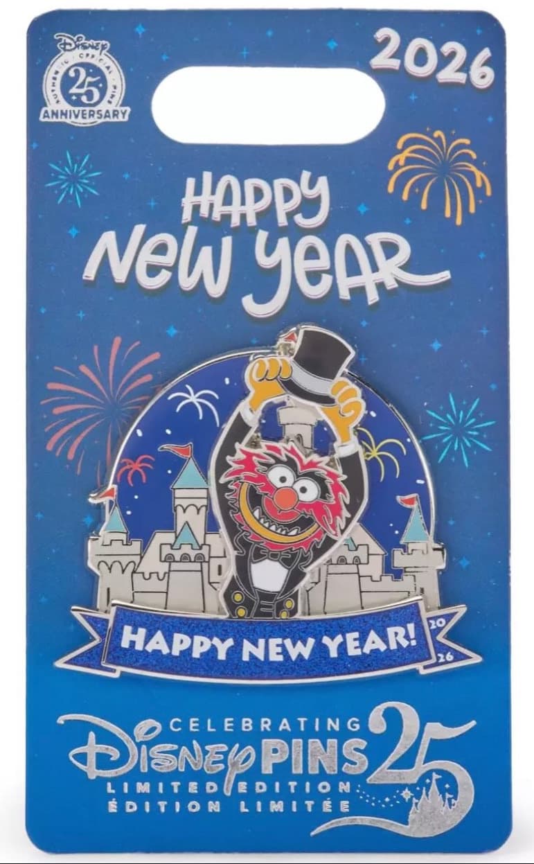 The Muppets Animal Happy New Year 2026 front