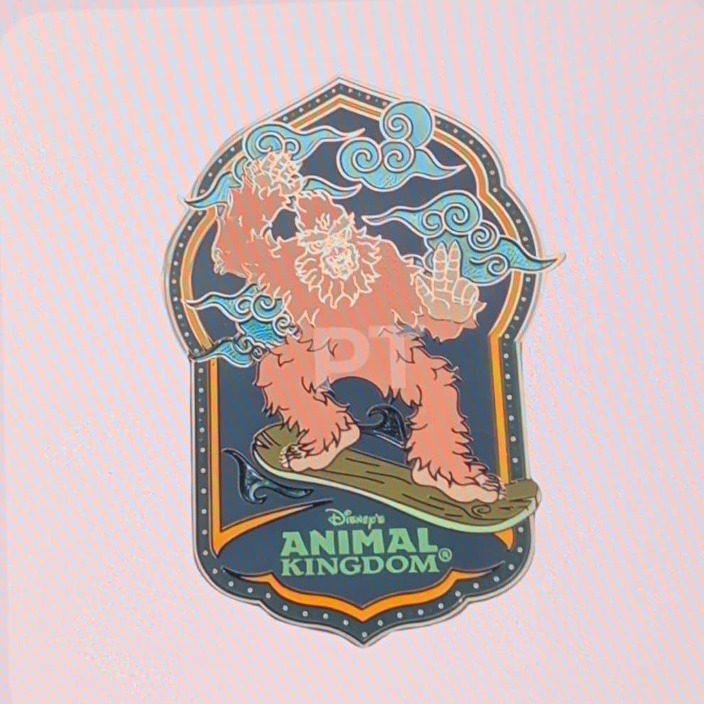 Disney Parks Animal Kingdom Expedition Everest Yeti Snowboarding Pin