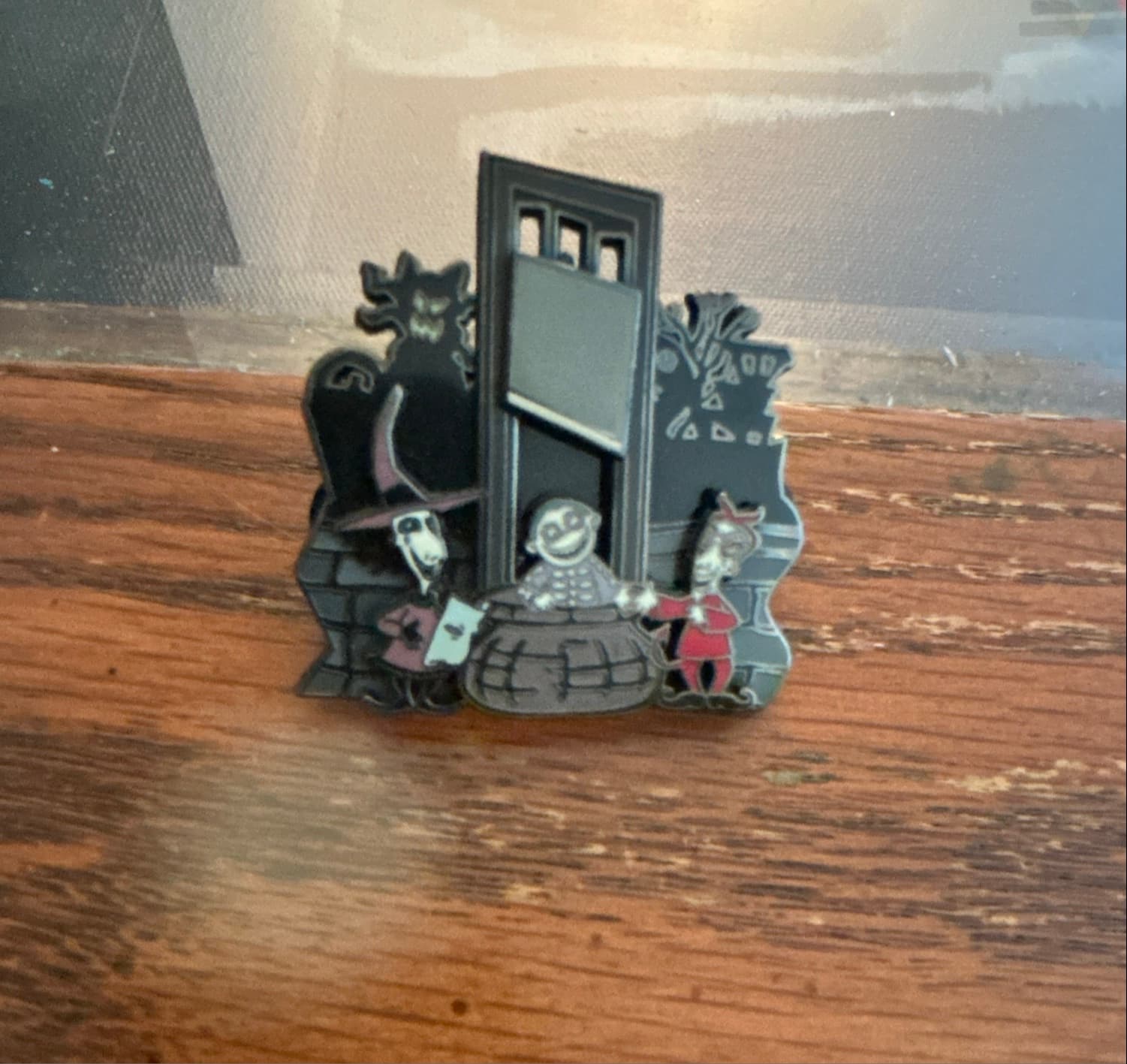 Haunted Mansion Holiday 2022 Gingerbread House - Lock, Shock, & Barrel Guillotine