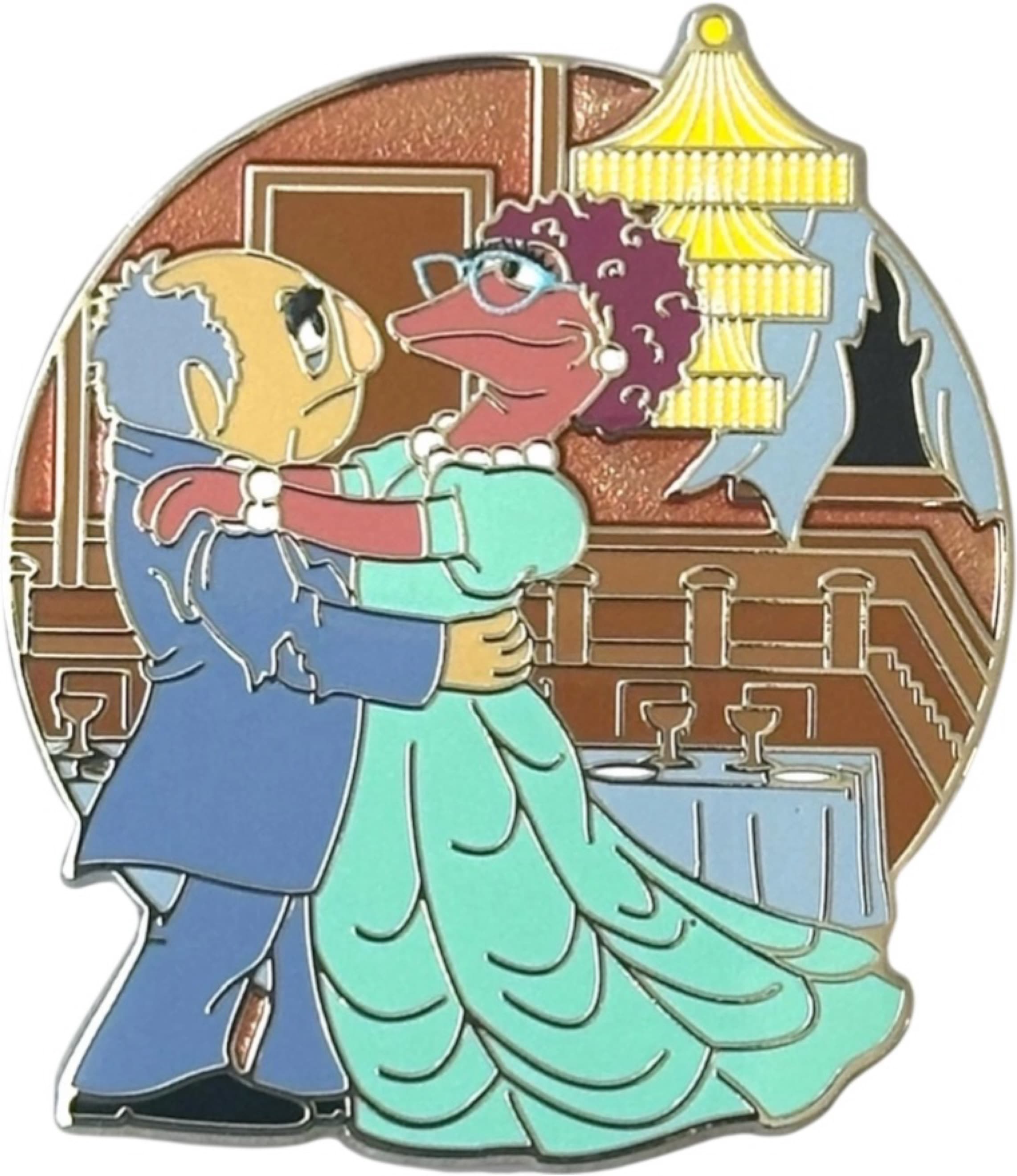 The Muppets George the Janitor & Mildred Huxtetter Dancing as the Ballroom Ghosts