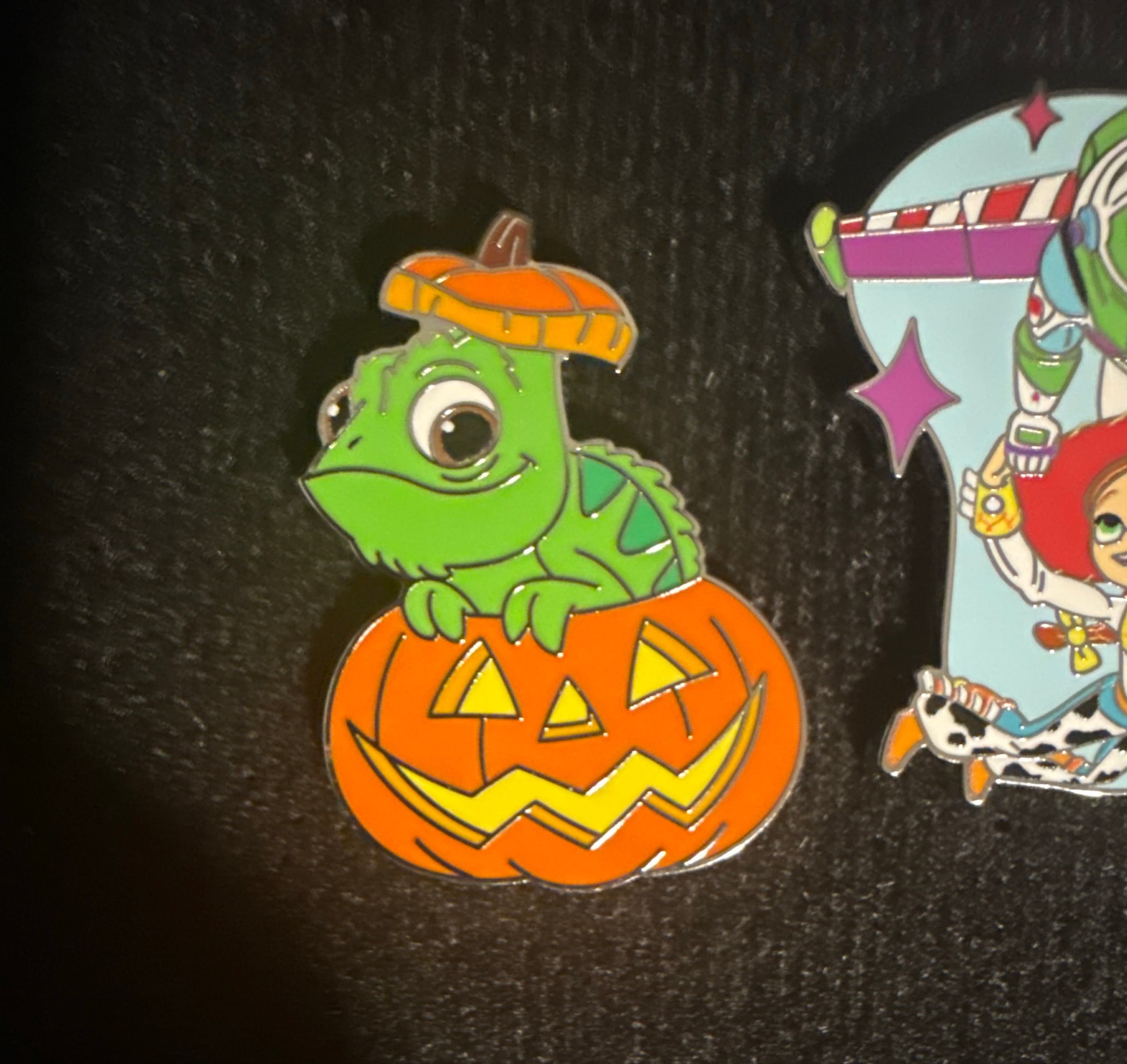 Pascal - Pumpkin Pals Mystery Pin Collection - Halloween 2025 - Tangled