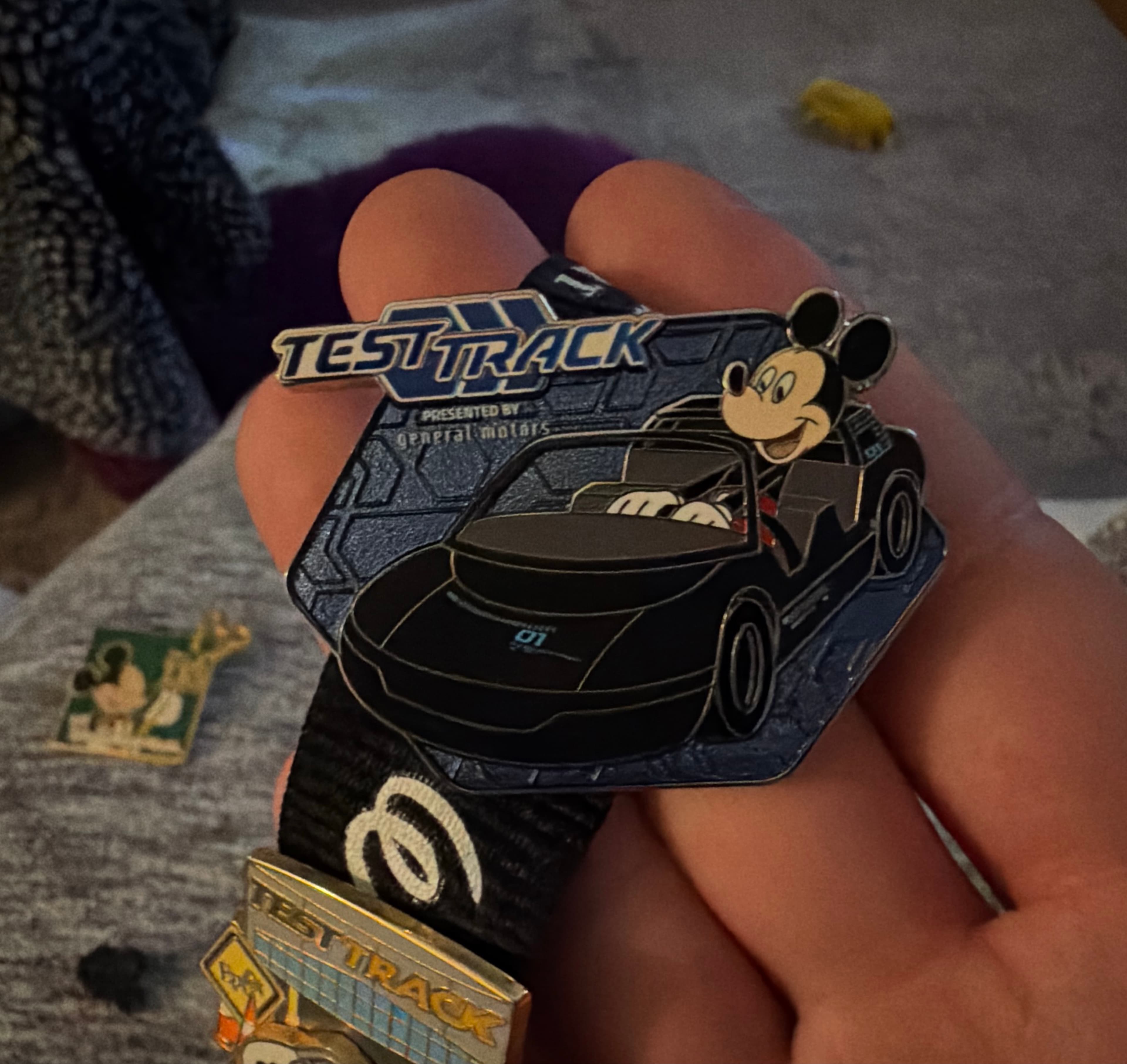 Test Track 3.0 Mickey Mouse Open Edition Pin
