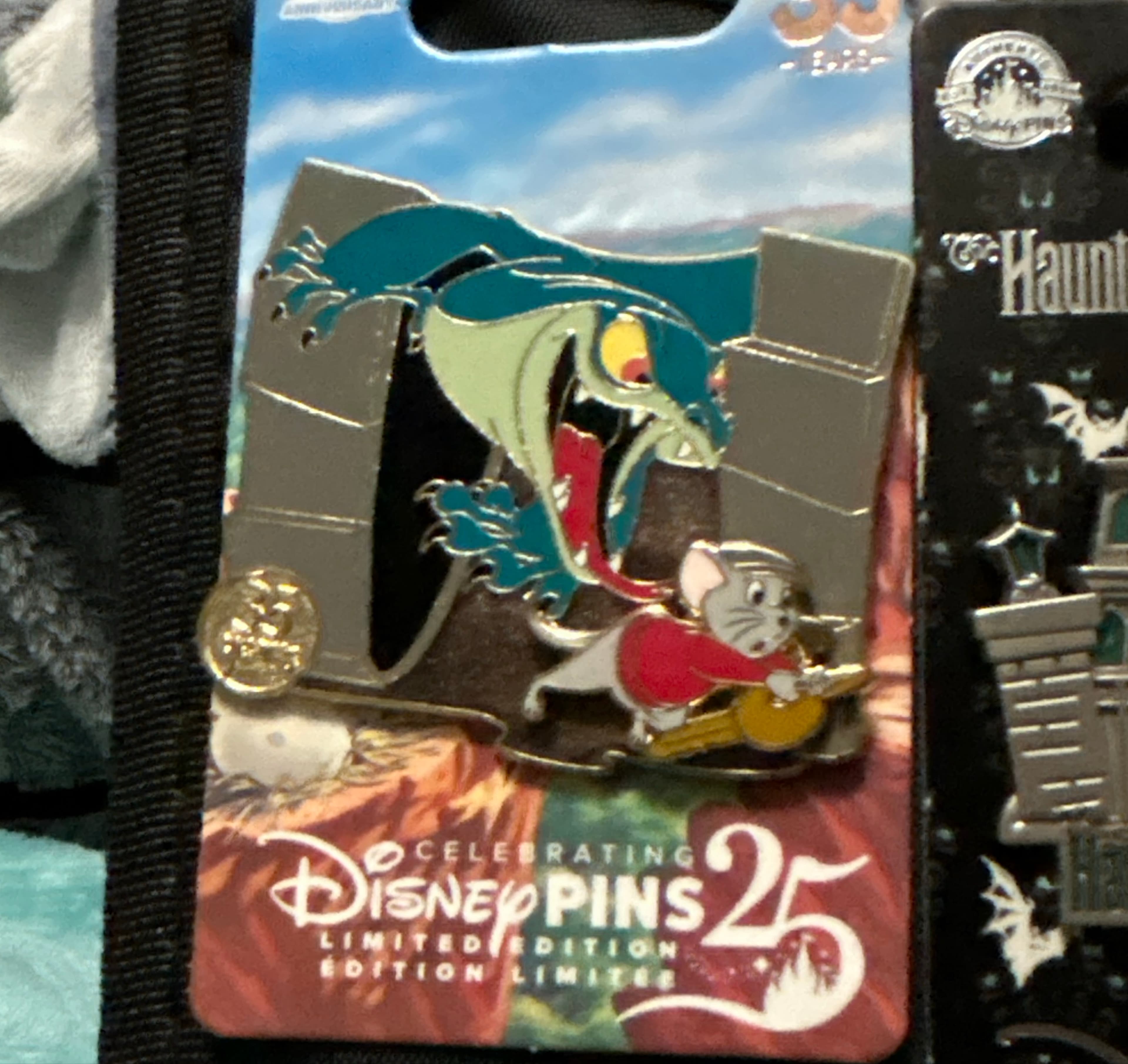 Bernard and Joanna with Key - The Rescuers - 35 Anniversary