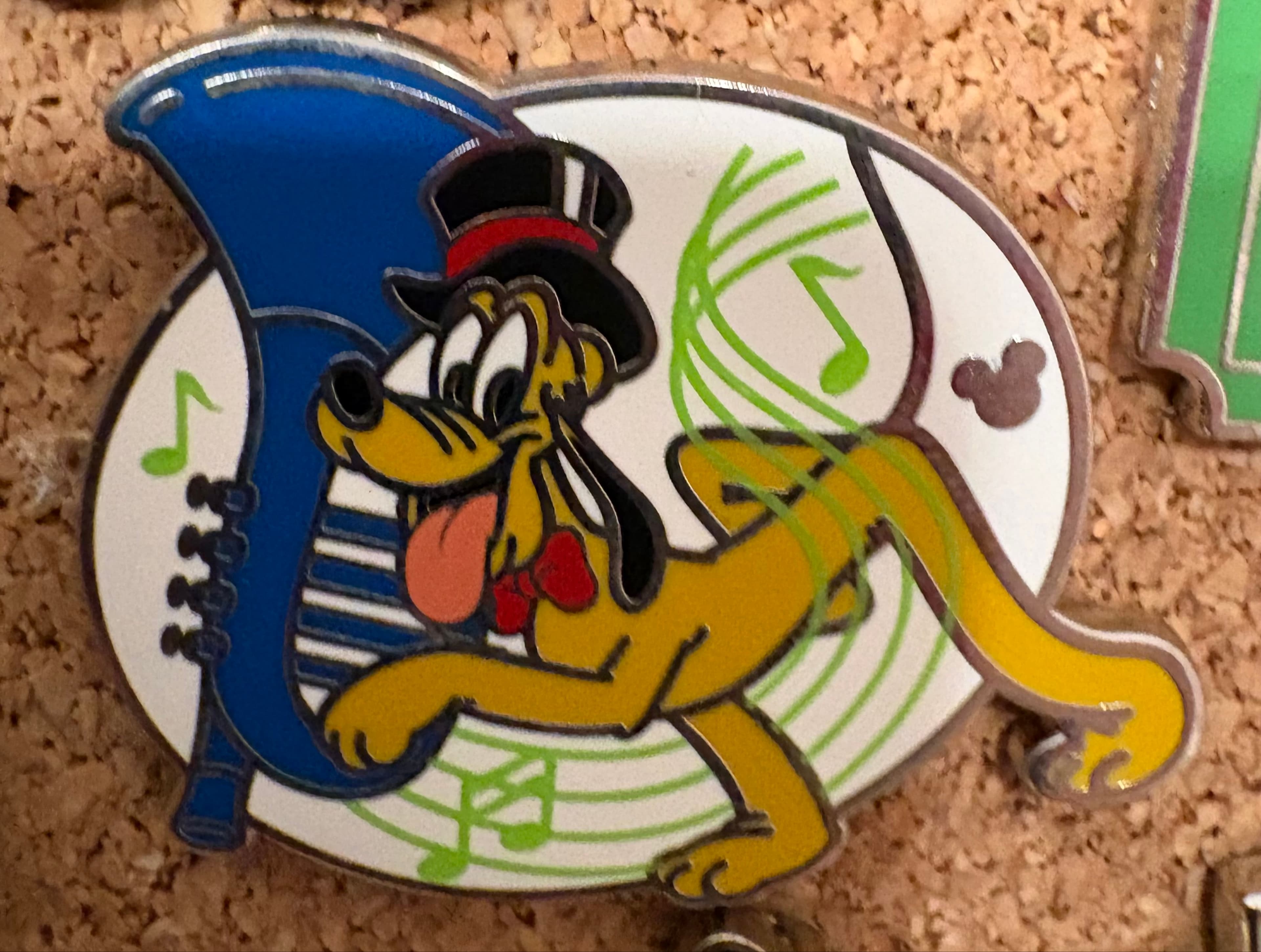 Pluto Tuba Hidden Mickey 2019 Musicians Pin