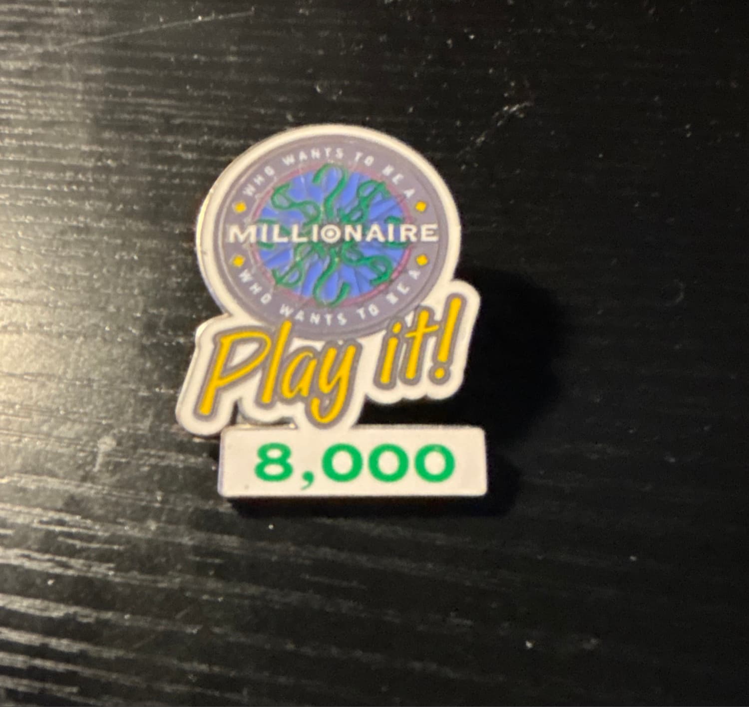 Who Wants to Be a Millionaire: Play It! Set (8000 Points) front