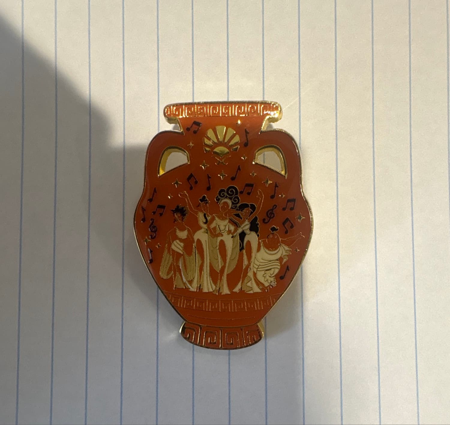 Loungefly Disney Hercules Character Vases Blind Box Pin Set