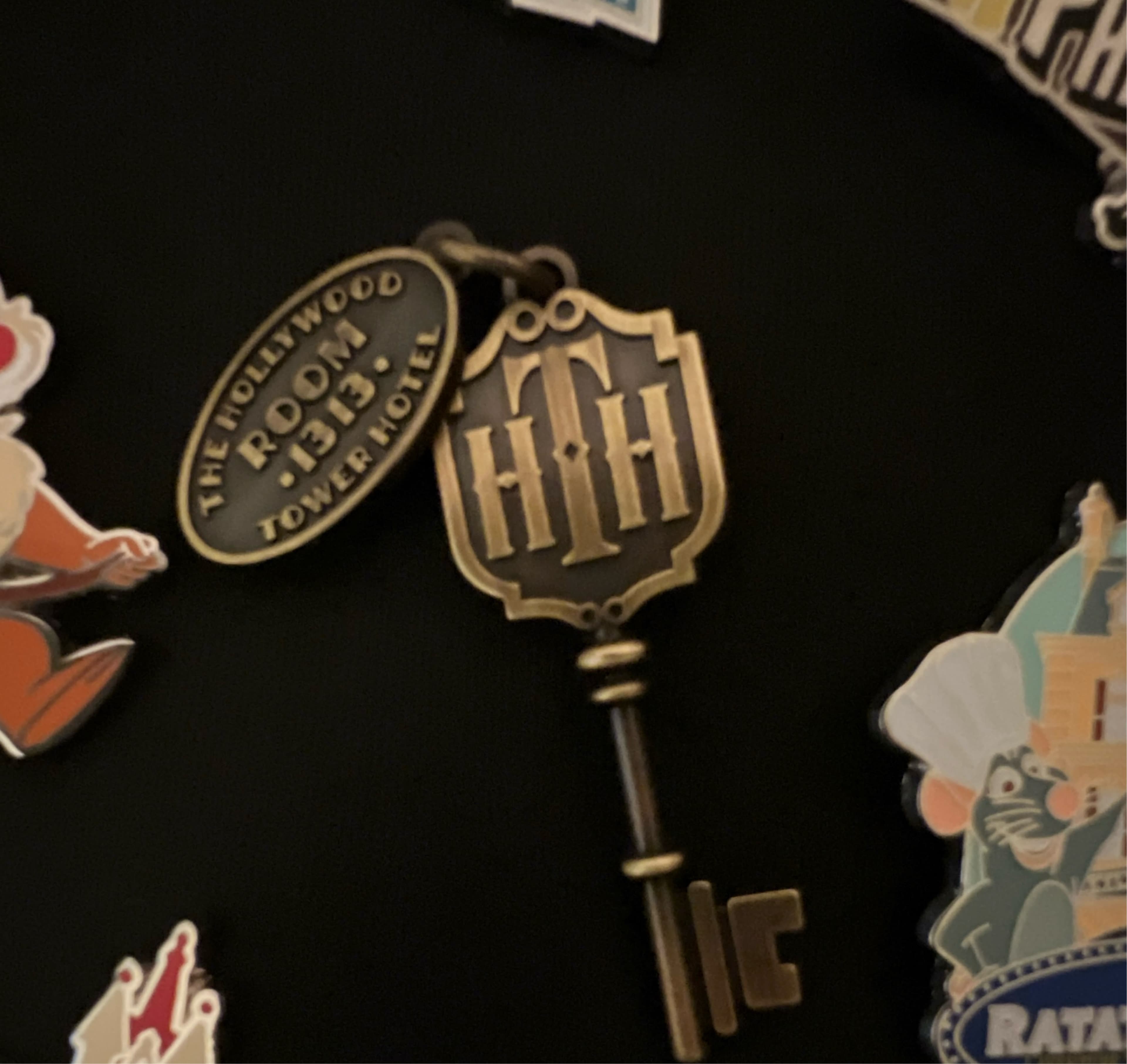 Tower of Terror - Hollywood Tower Hotel Room 1313 Key