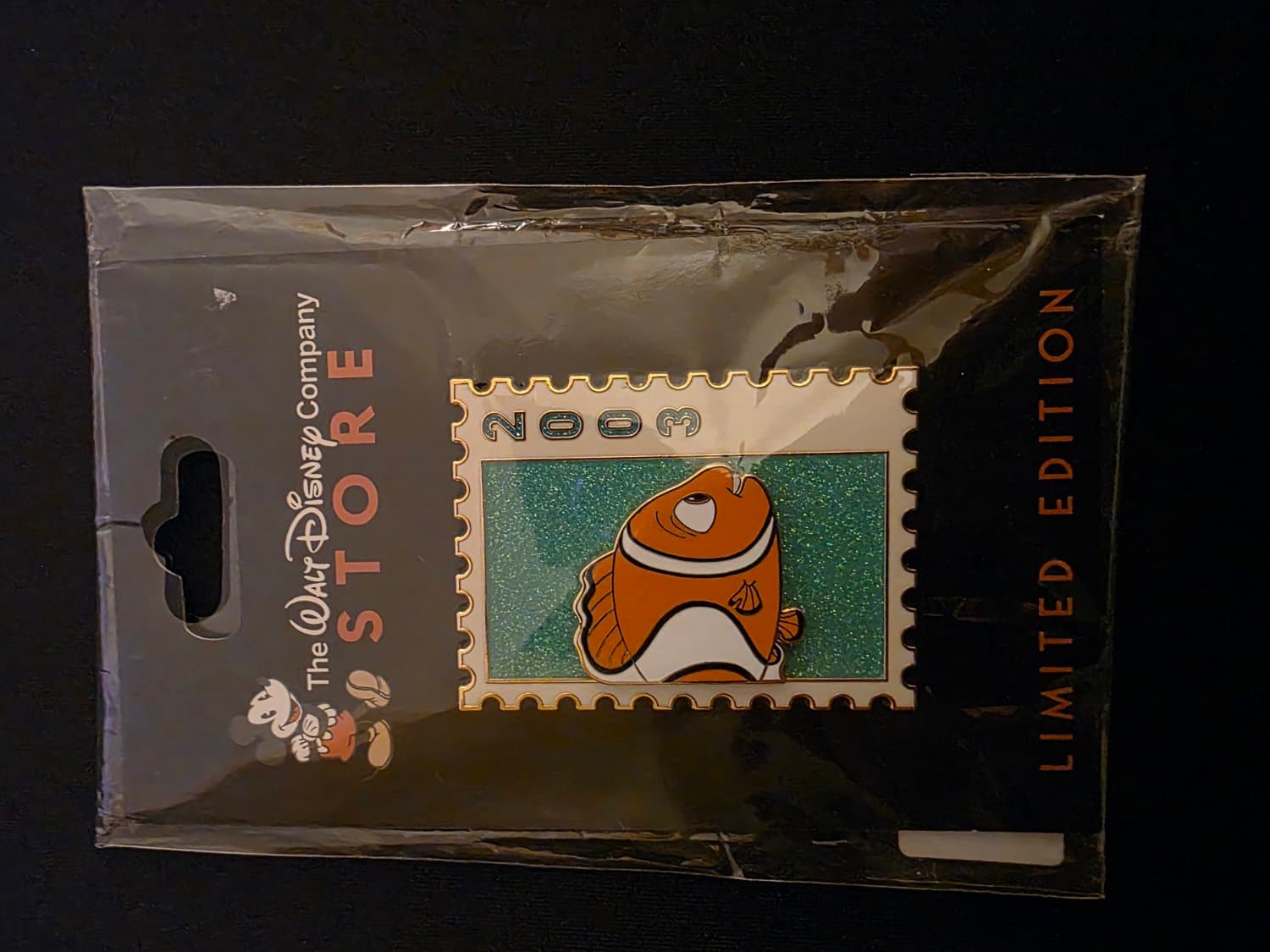 WDCS Nemo Pixar Postage Stamp Set Finding Nemo Disney Pin