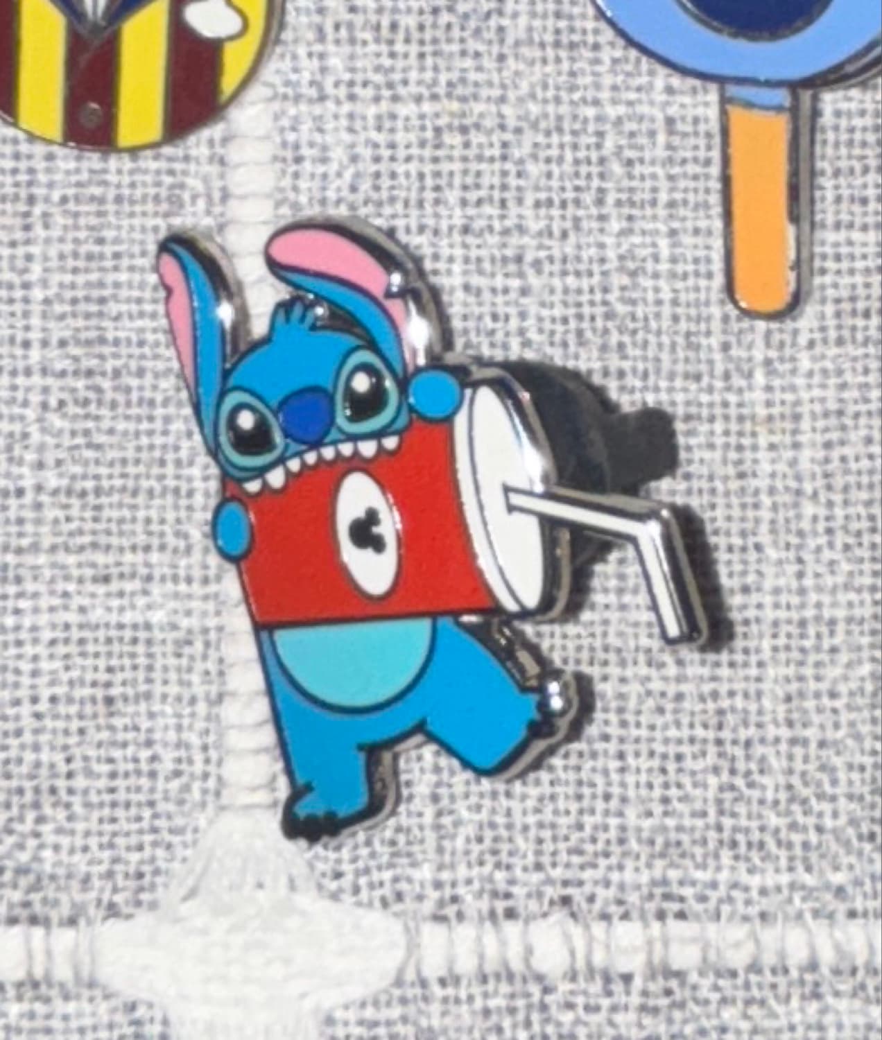 Stitch with Soda Cup