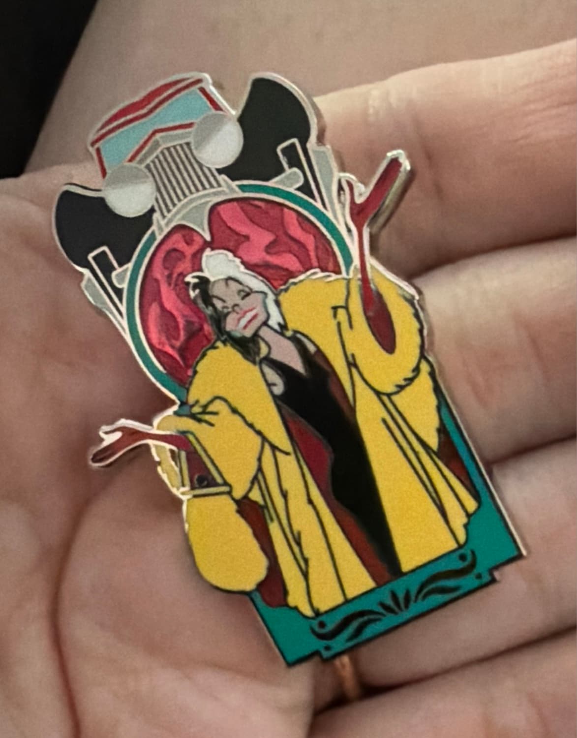 Disney Parks Villains Mystery Pin Set