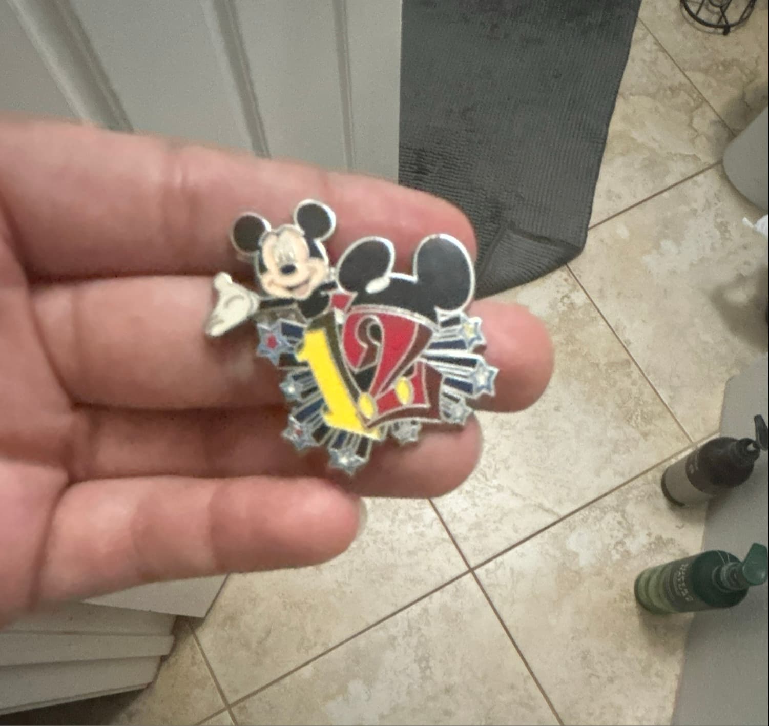 Mickey Mouse Memories Pin #12 of 12 (Diamond Mickey)