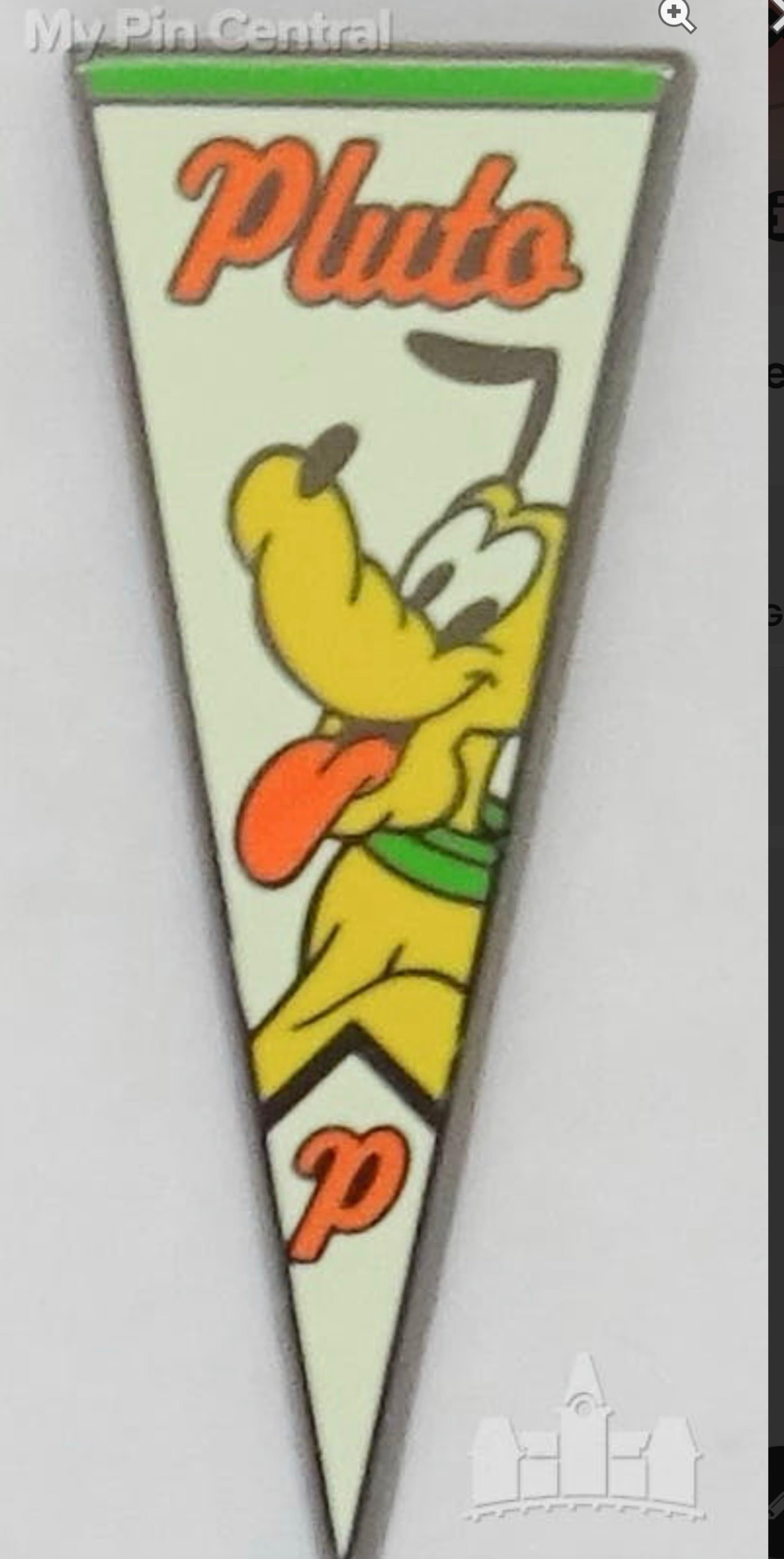 Pluto - Pennant - Mystery Pin