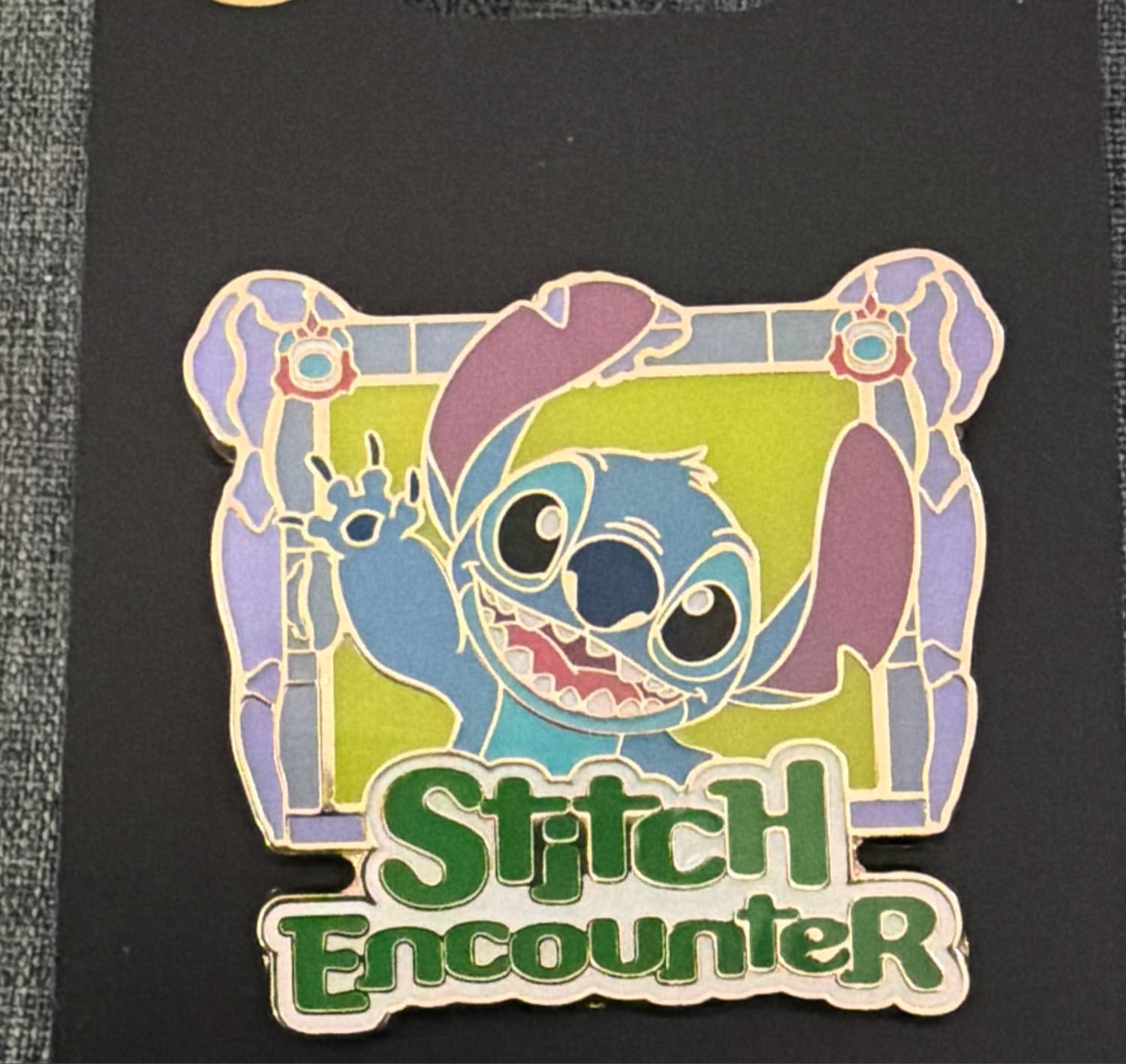Stitch Encounter - Stitch Waving Logo