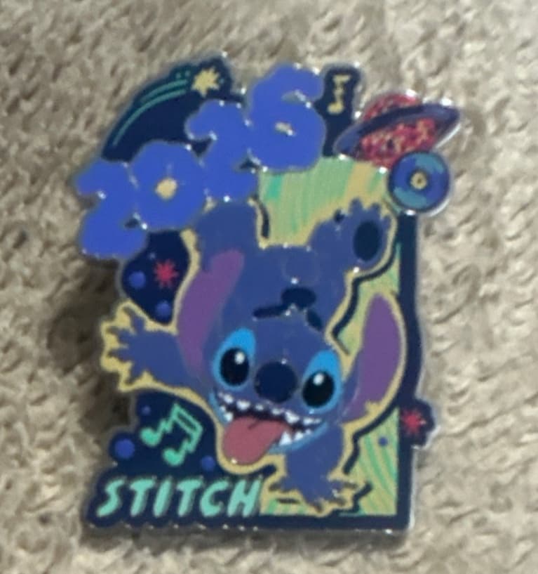 Stitch 2026 Pin