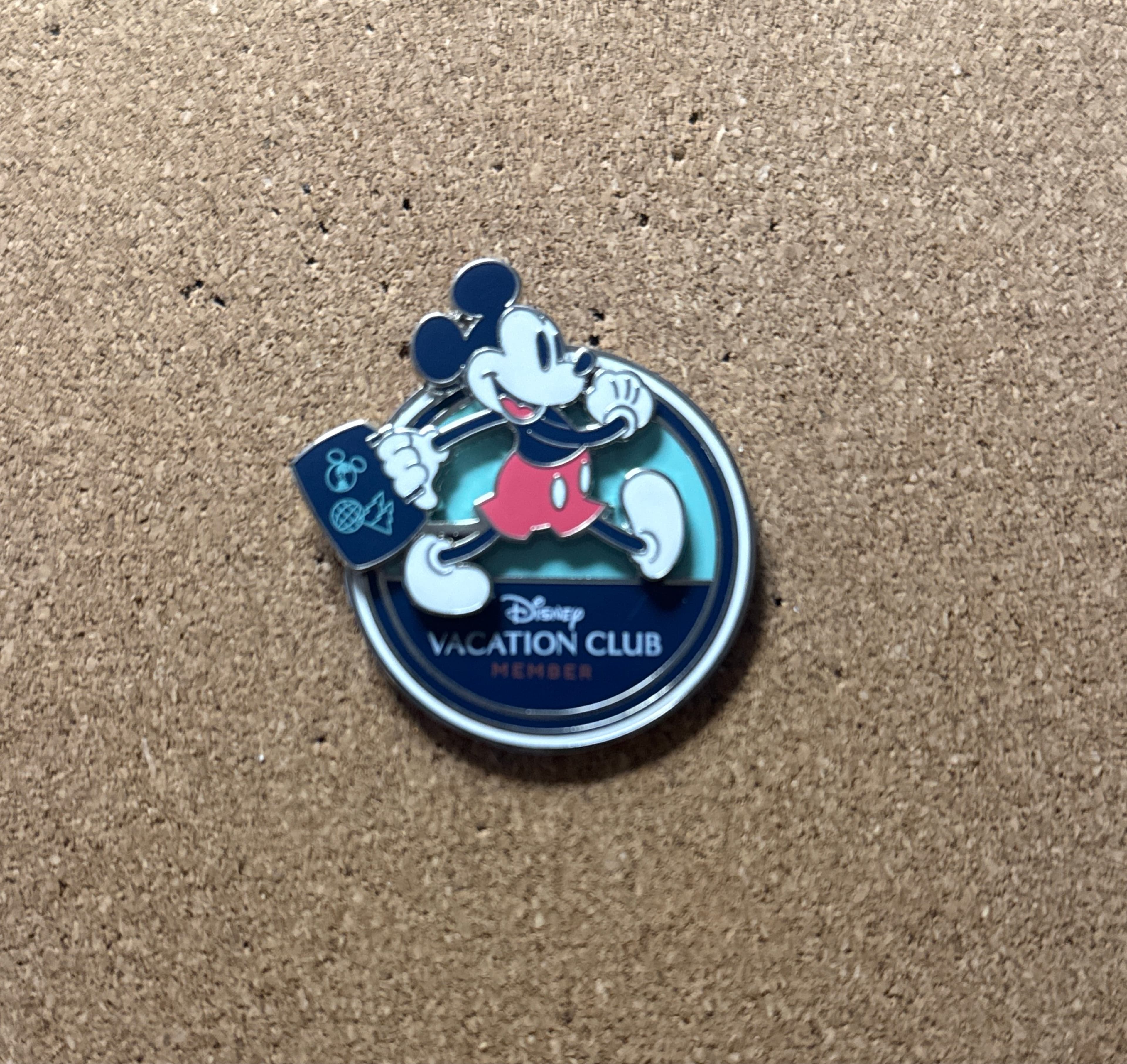 Mickey Mouse with Suitcase - Disney Vacation Club Member