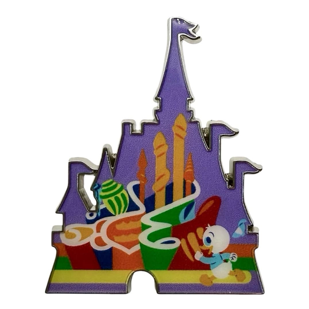 Dewey at Mermaid Lagoon Cinderella Castle