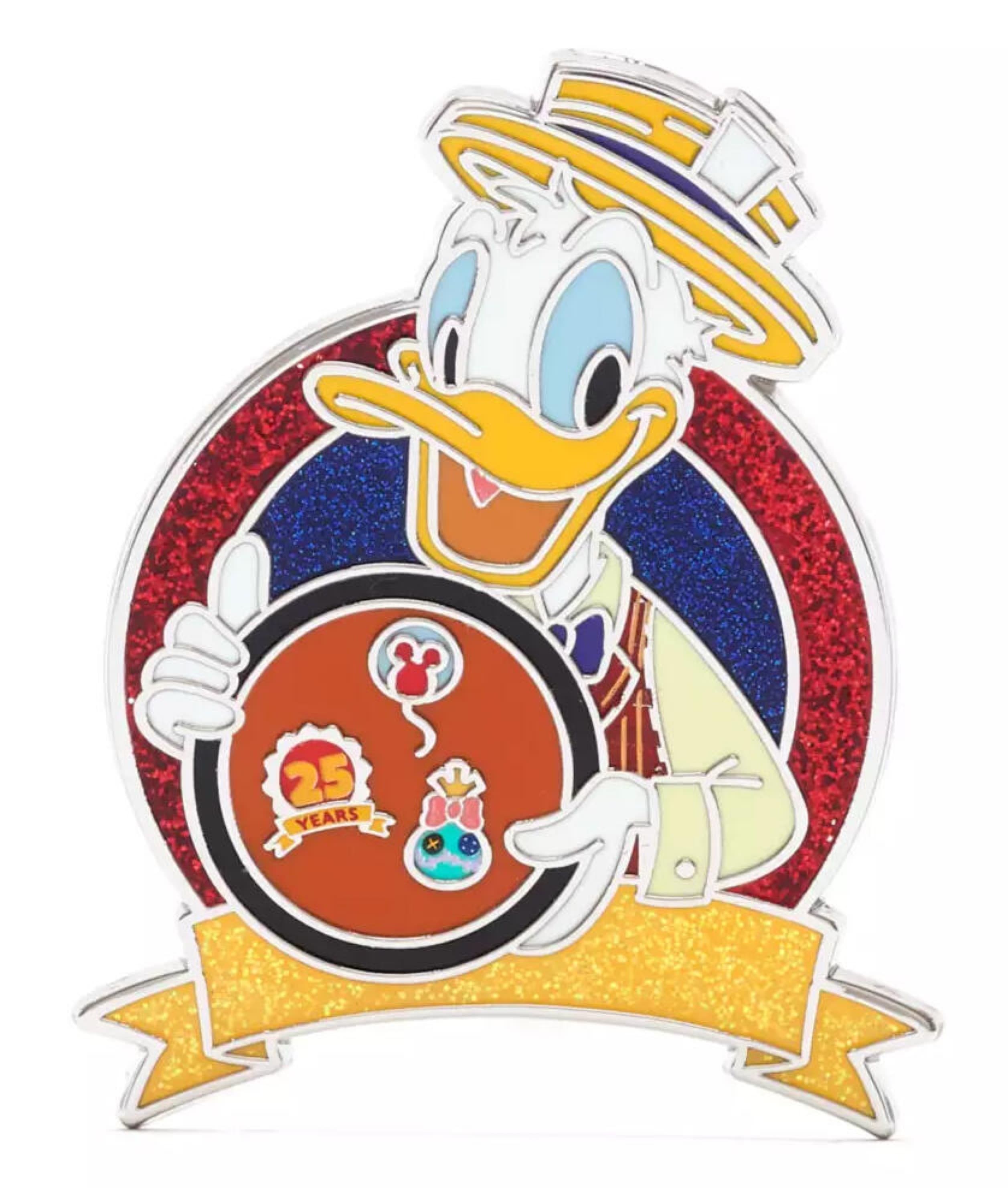 Donald Duck as Scoop Sanderson Pin Trading Board