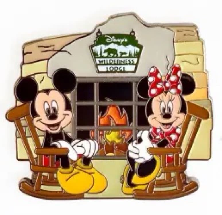 Mickey and Minnie at Disney's Wilderness Lodge