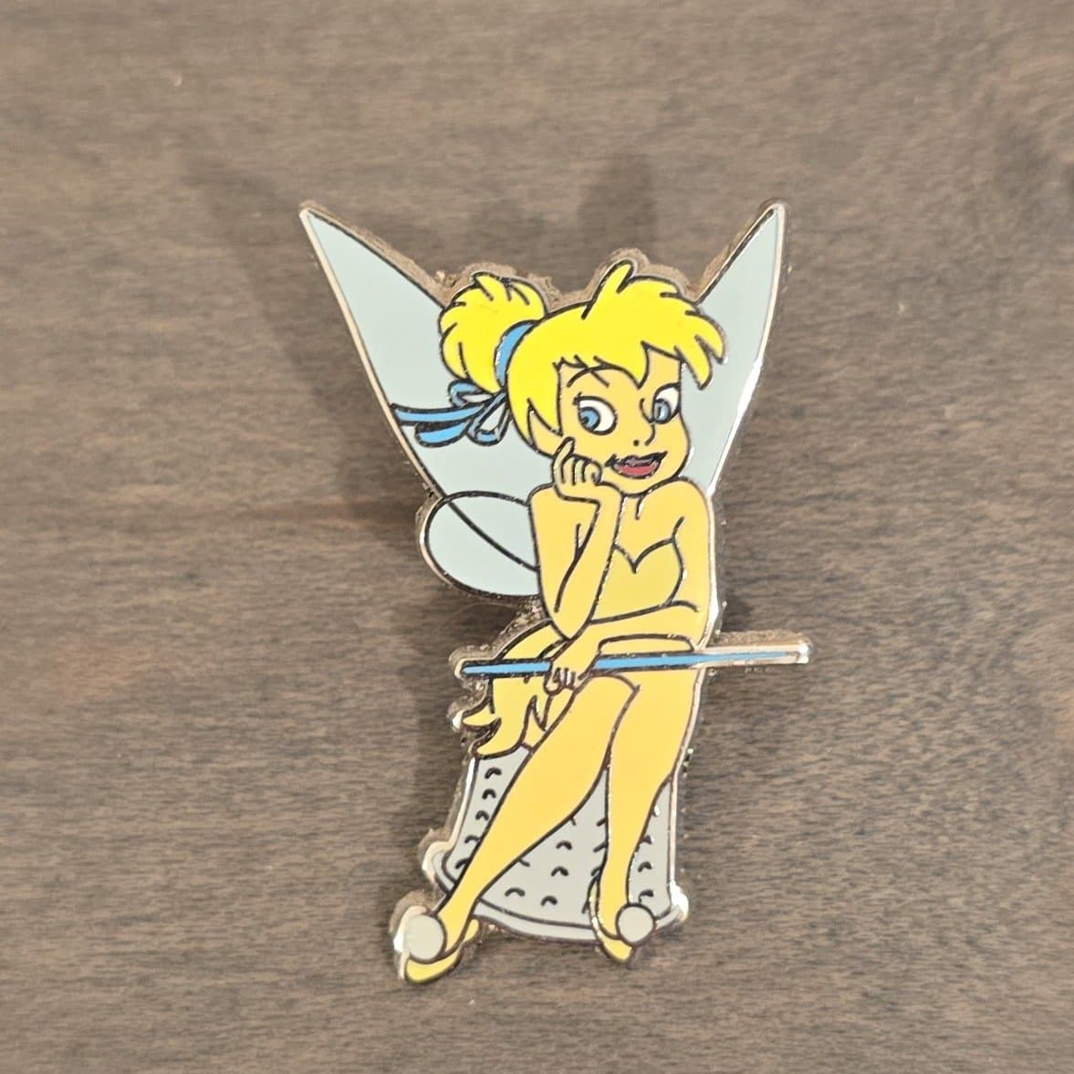Tinker Bell Sitting with Wand front
