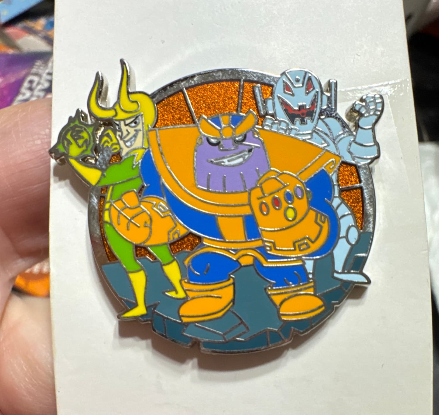 Thanos, Ultron & Loki - Marvel Chibi Family Cluster Series Pin