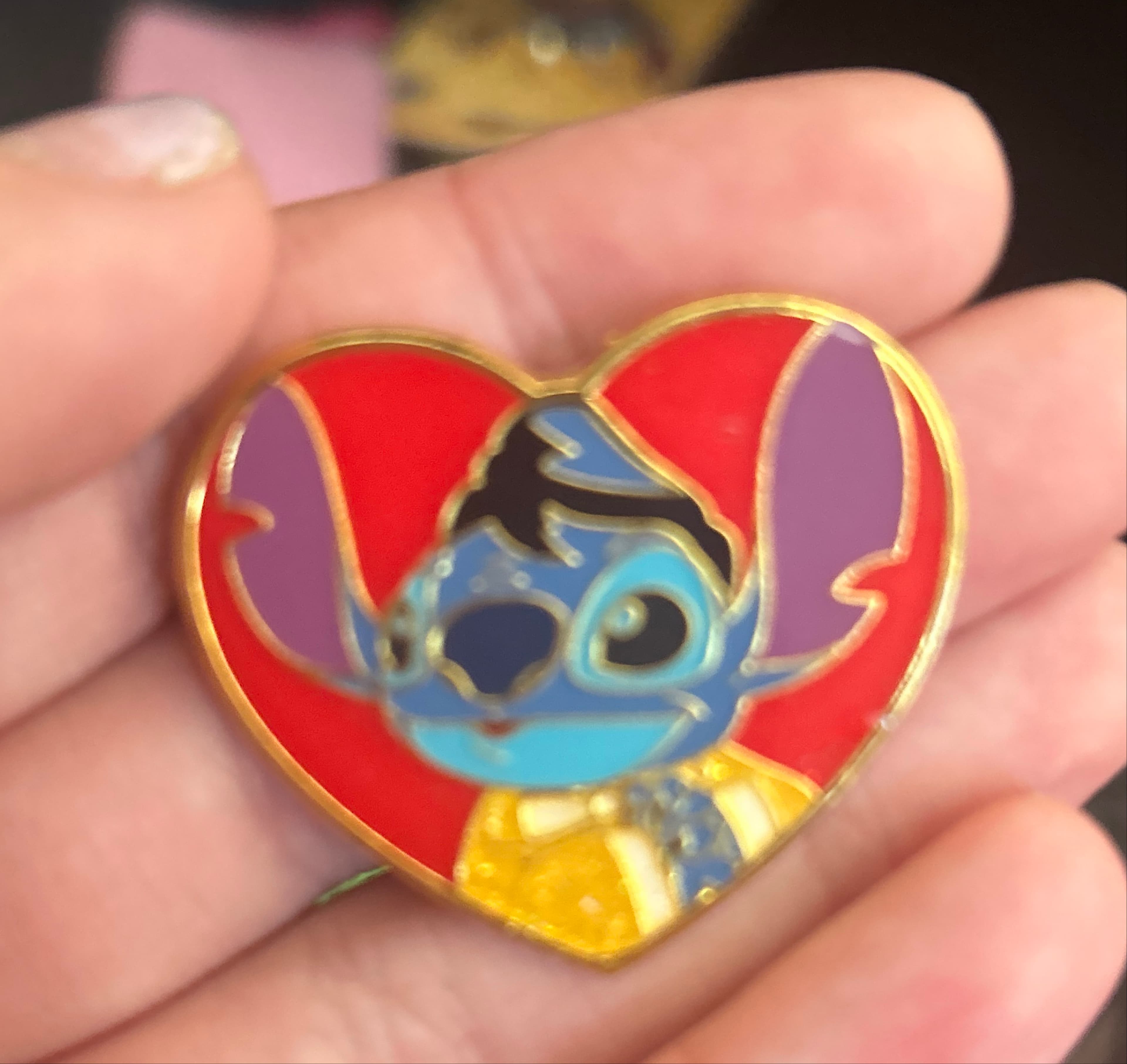 The Elvis stitch heart