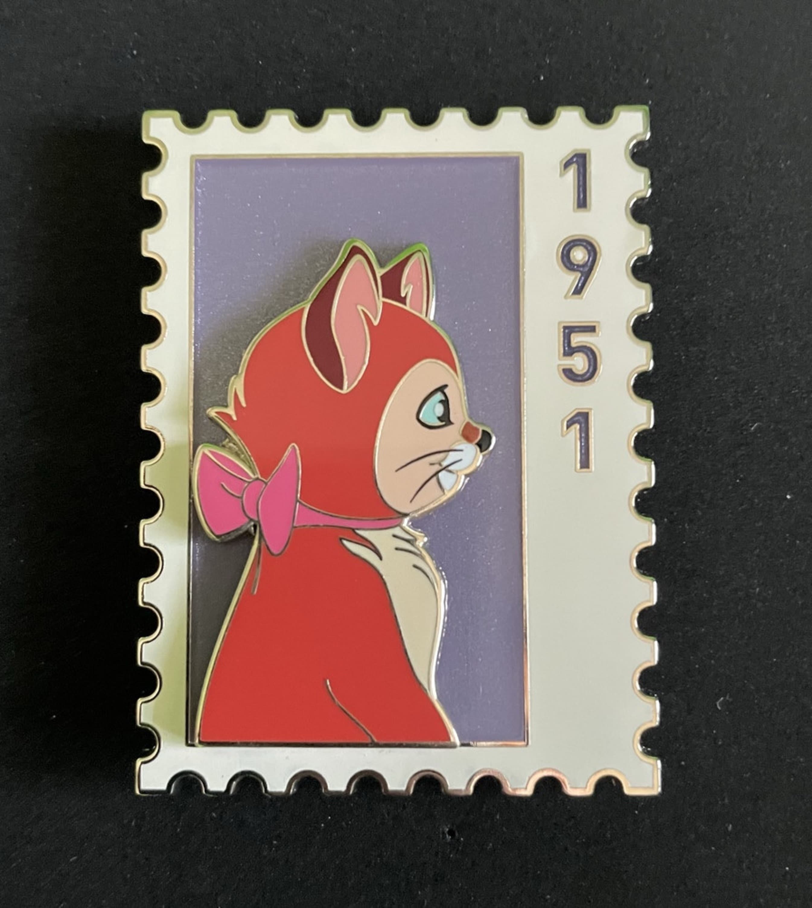 Dinah Commemorative Stamp Pin